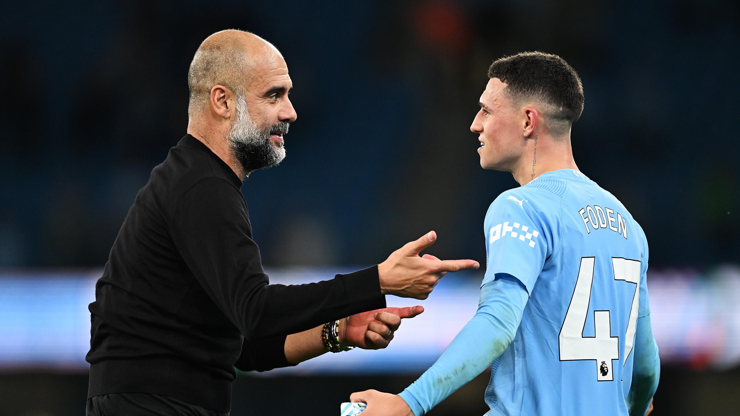 Phil Foden sends Pep Guardiola message