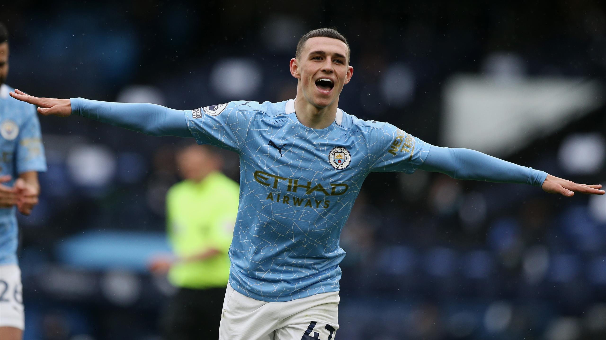 Phil Foden has grown up on the back