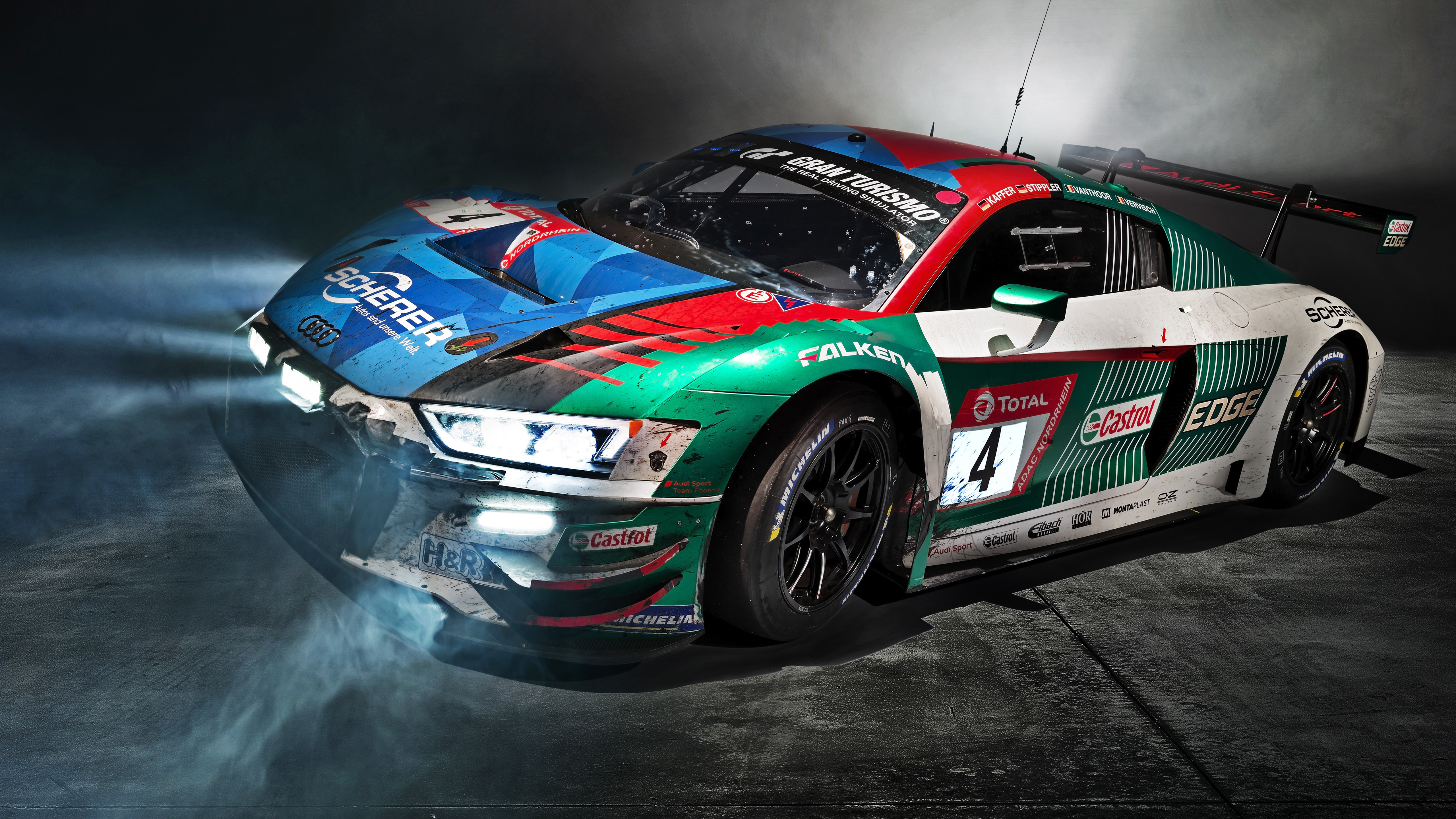 Audi R8 LMS 2019 5K Wallpaper Car