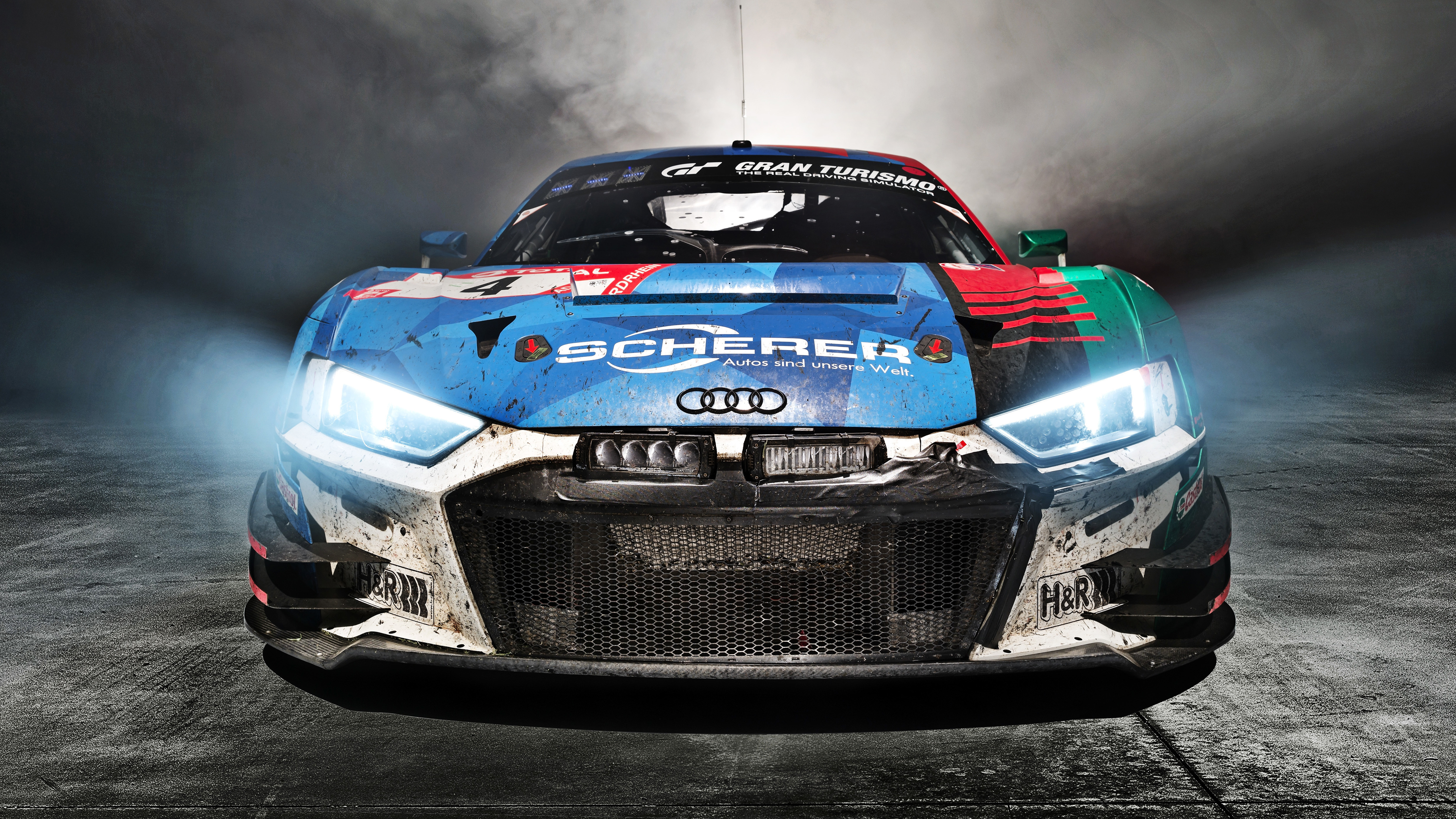 Audi R8 LMS 2019 5K 2 Wallpaper