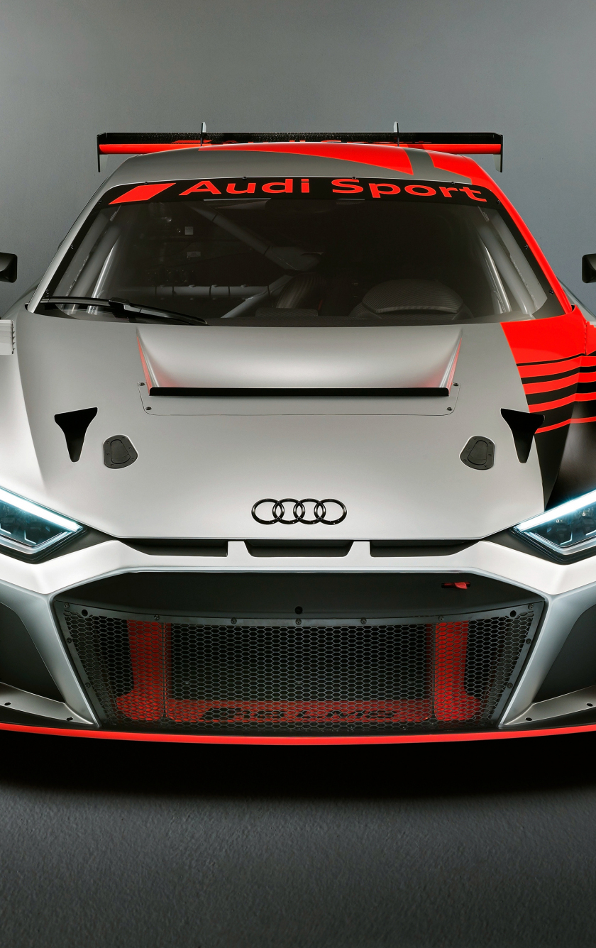 Download wallpaper 840x1336 audi r8 lms