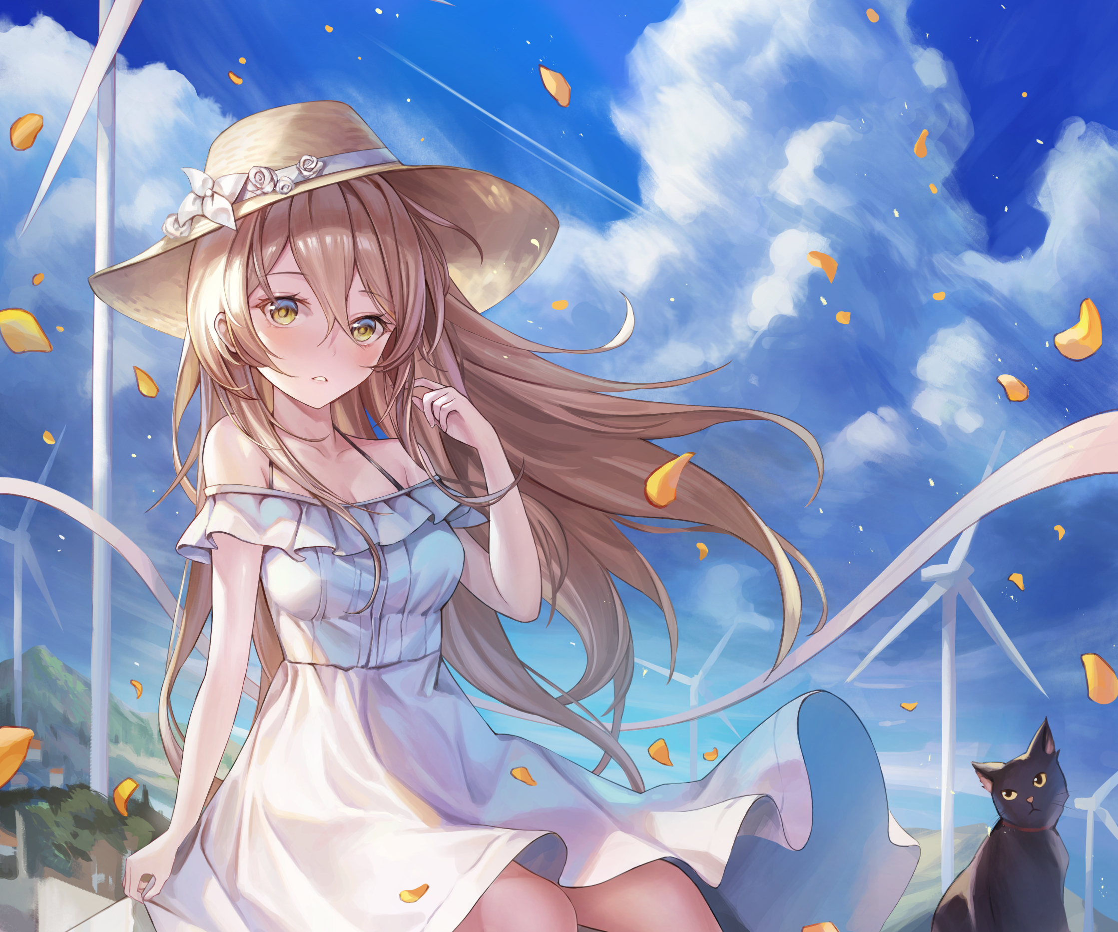 Anime Girl HD Wallpaper
