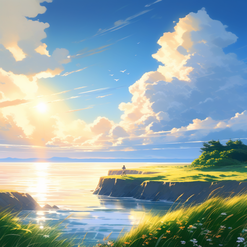 Anime scenery wallpaper