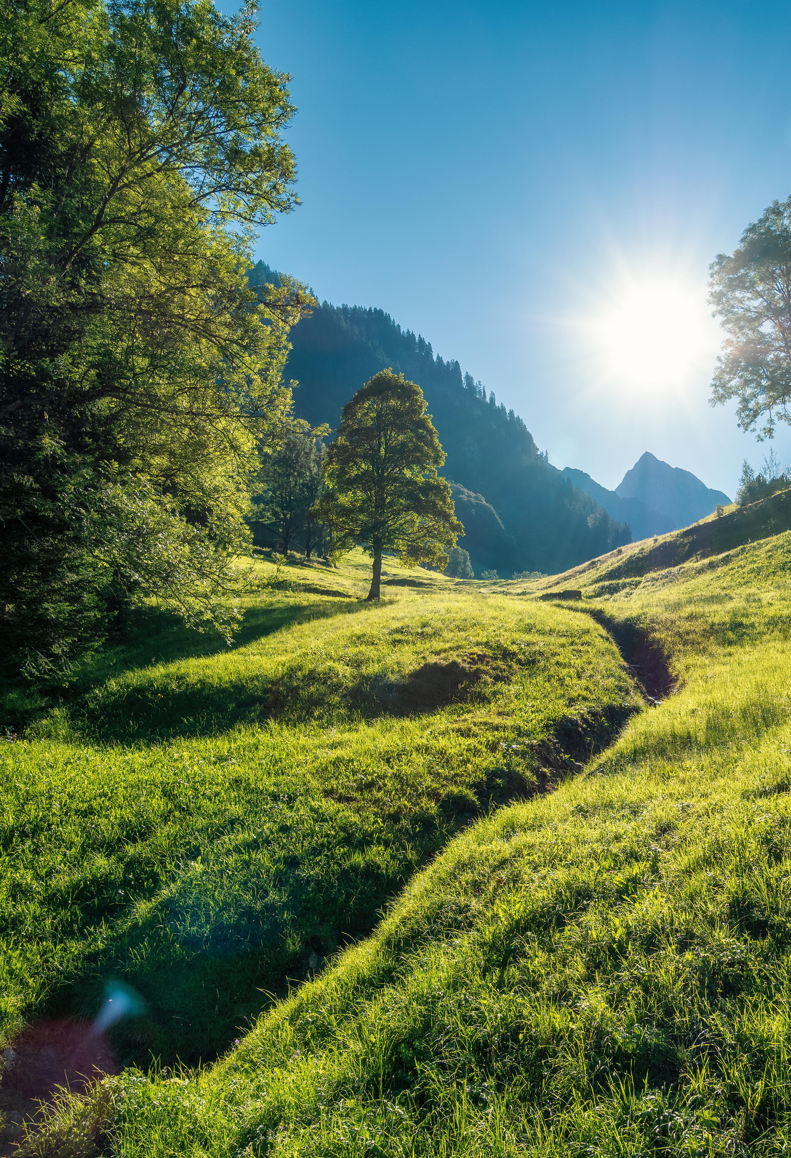 Early morning summer vibes, Oberstdorf