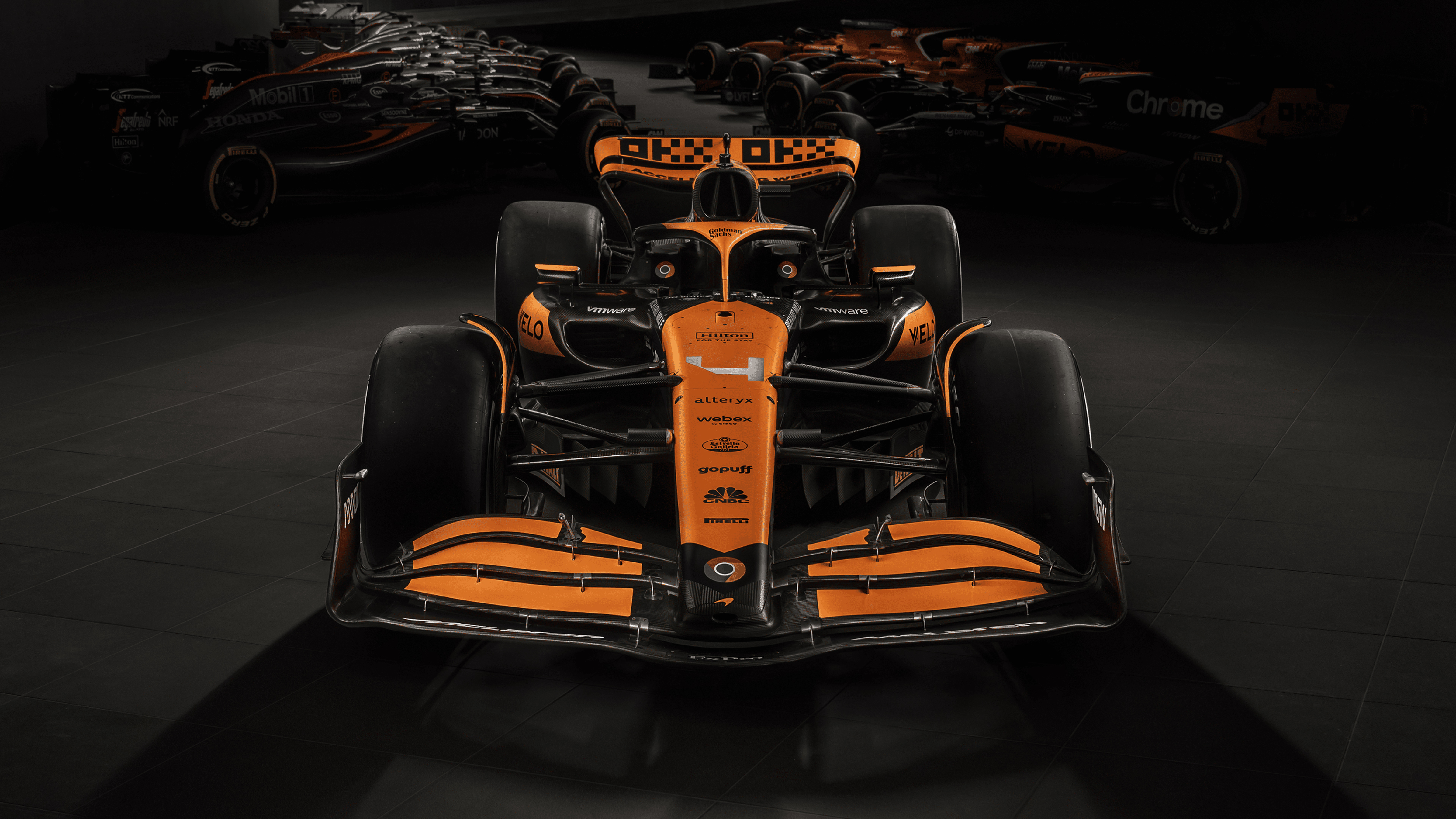 McLaren MCL38 2024 4K Wallpaper