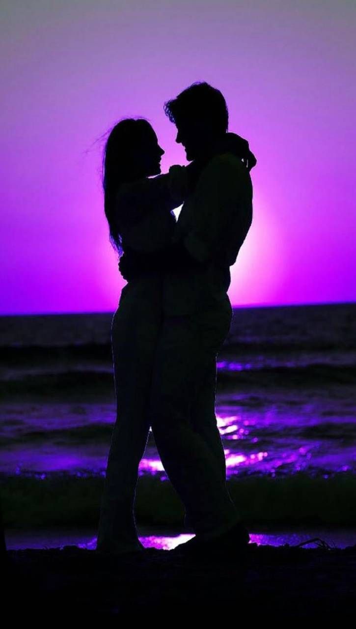 Purple love Wallpaper