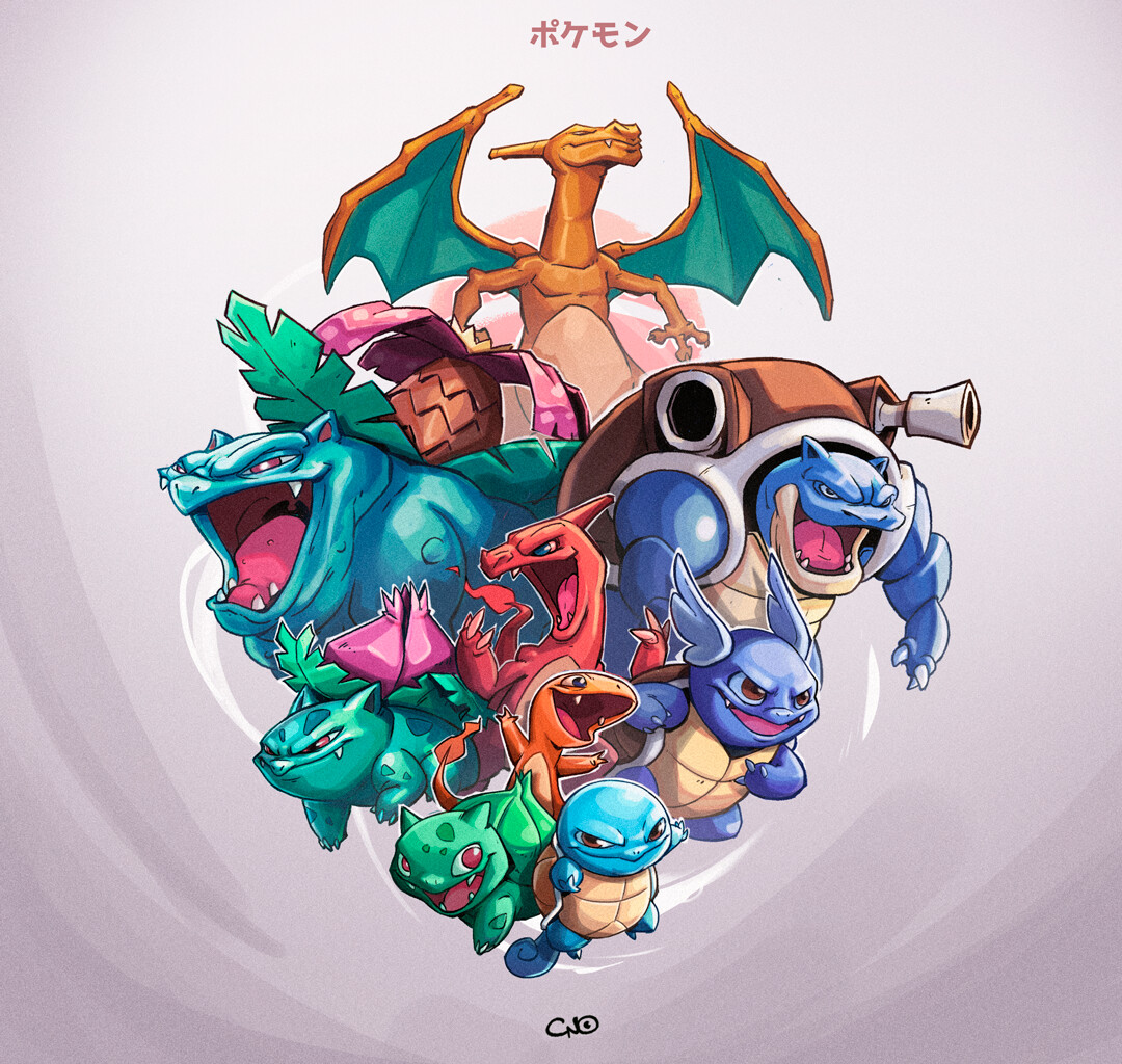 Kanto Starters