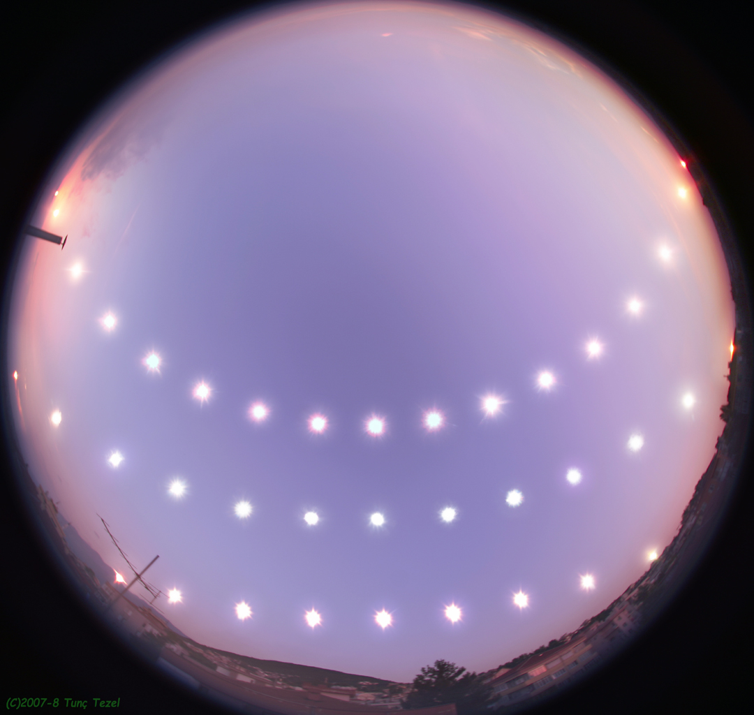 APOD: 2012 September 23: The Sun from Solstice to Solstice