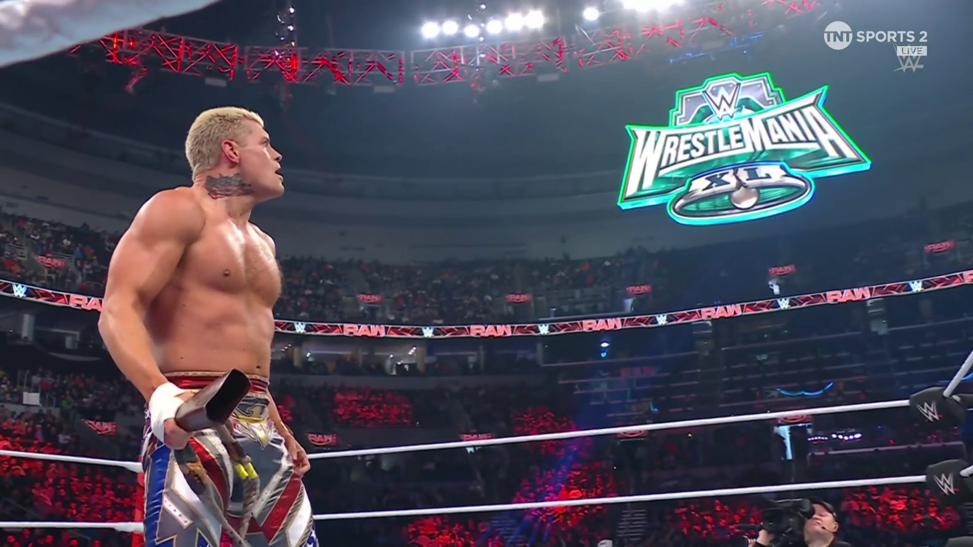 WWE on TNT Sports has his