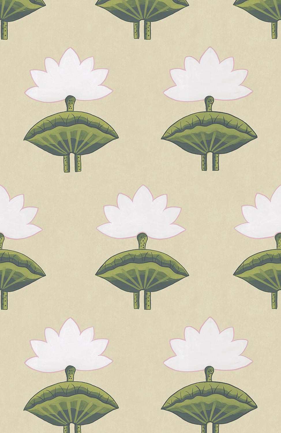 Pichwai Lotus Mia Reay Wallpaper