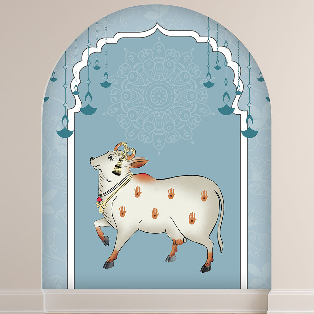 Pichwai. Indian Temples. Wallpaper