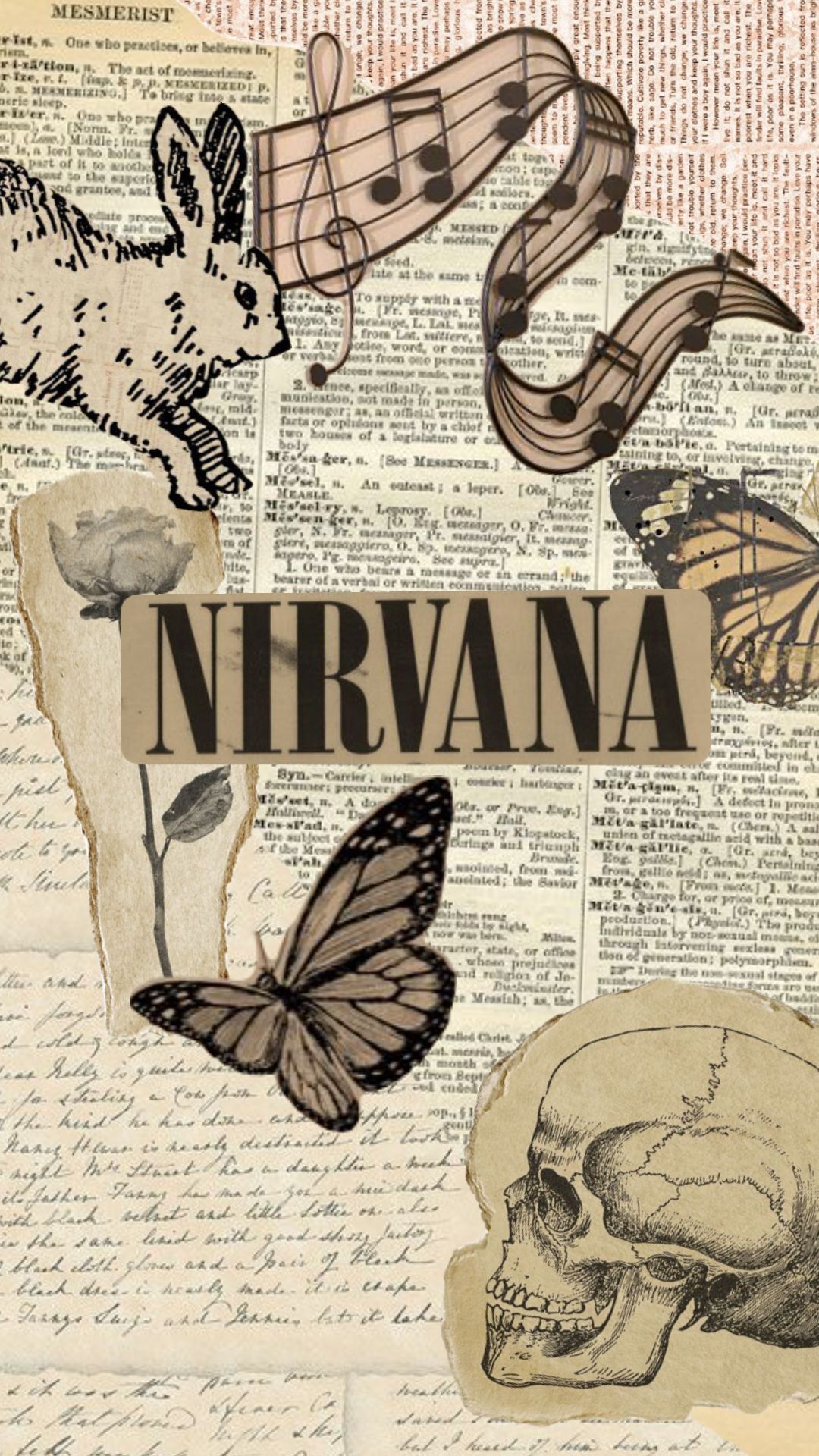 Nirvana wallpaper #nirvana #vintage