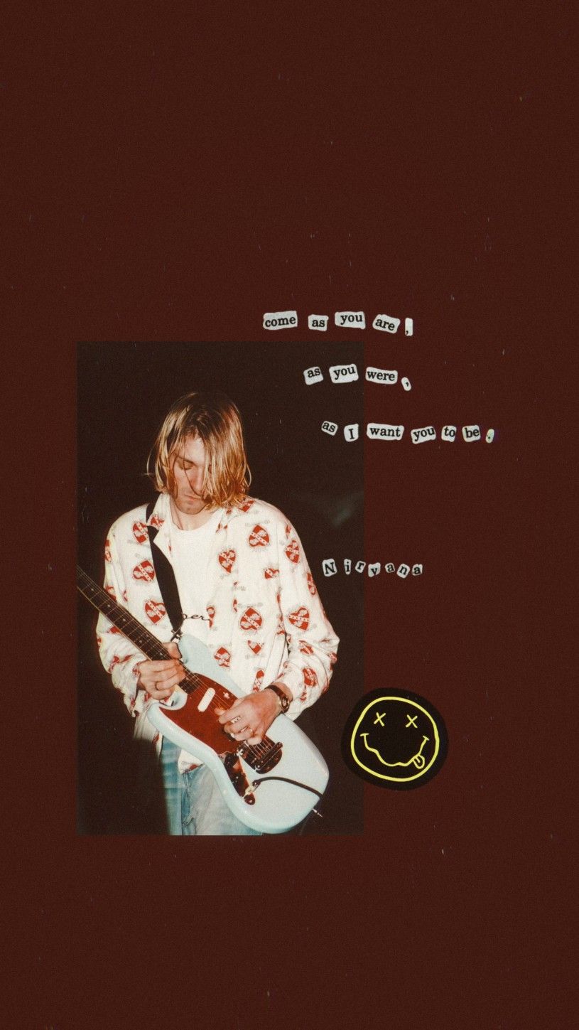 Kurt Cobain wallpaper. Papel de parede