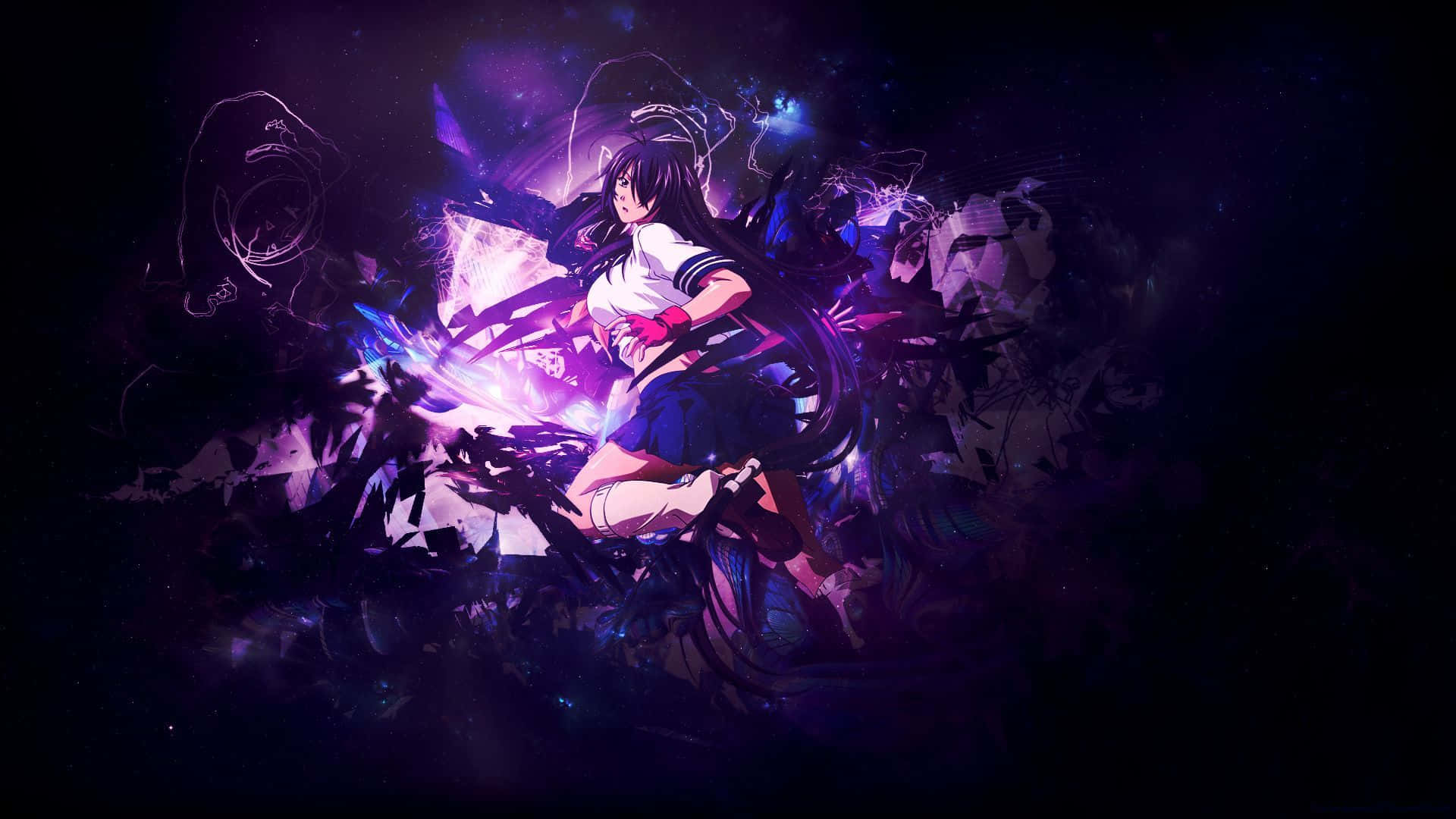Purple Anime Wallpaper