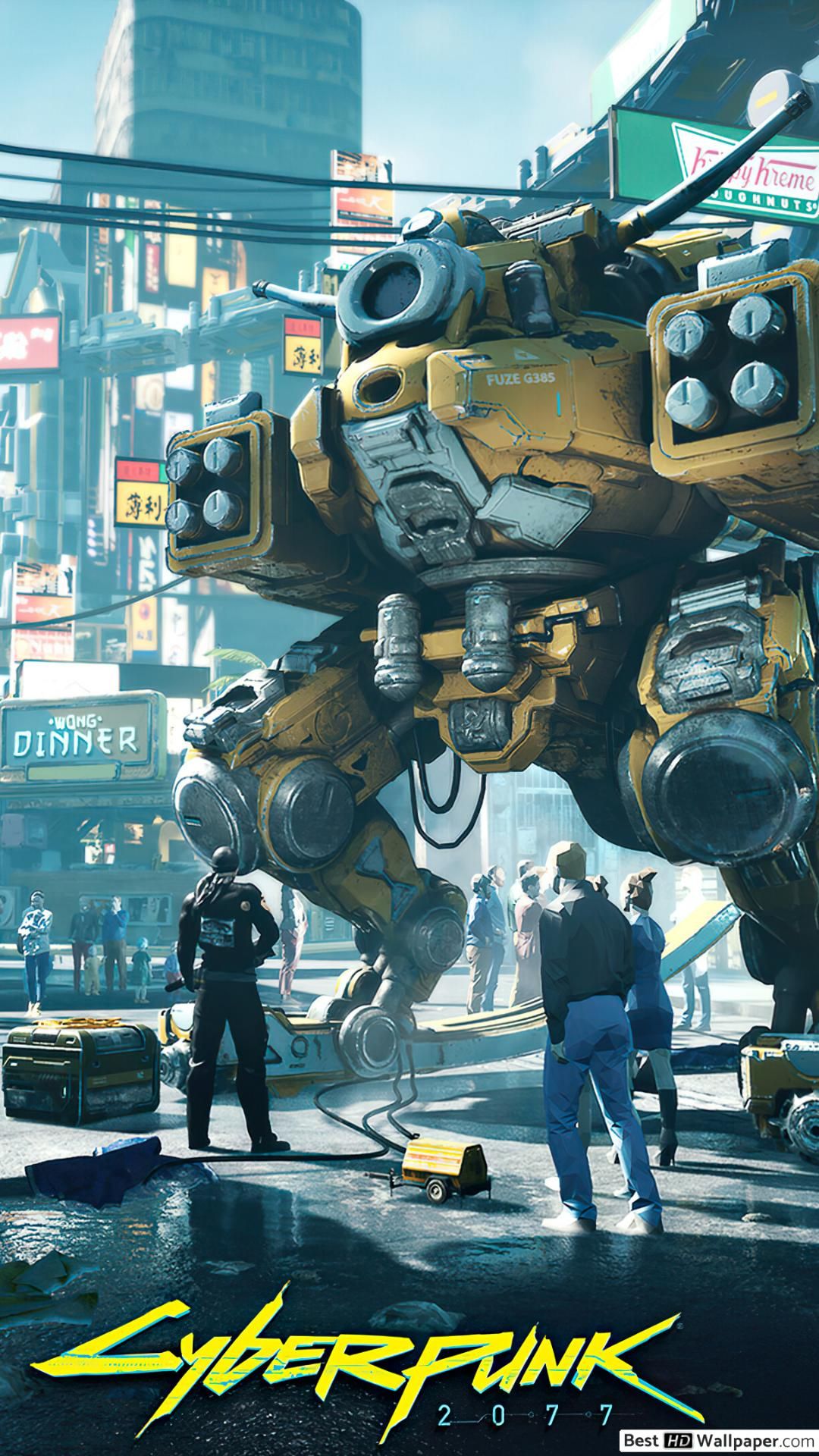 Best Cyberpunk 2077 iPhone Wallpaper