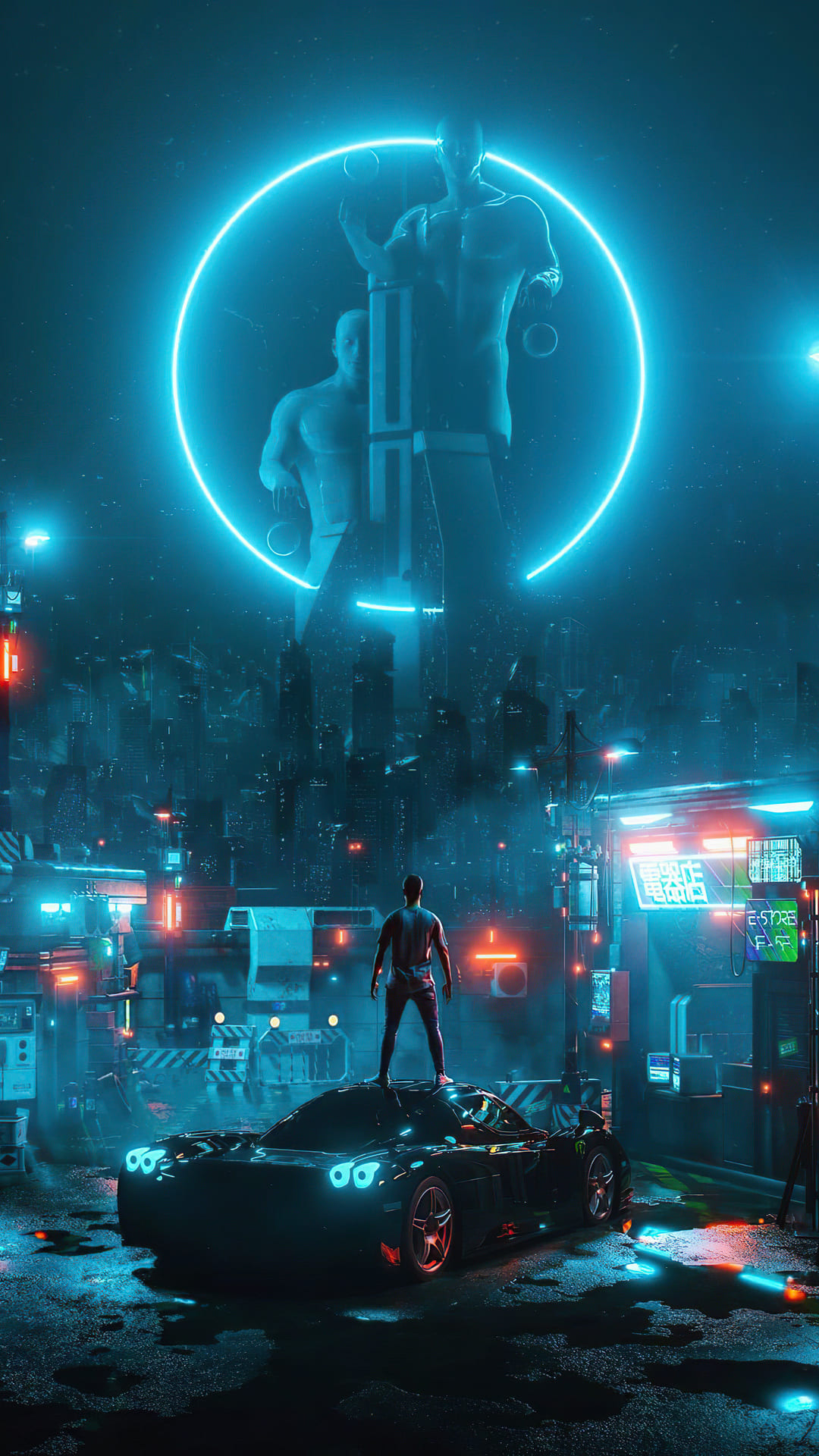 Best Cyberpunk iPhone Wallpaper
