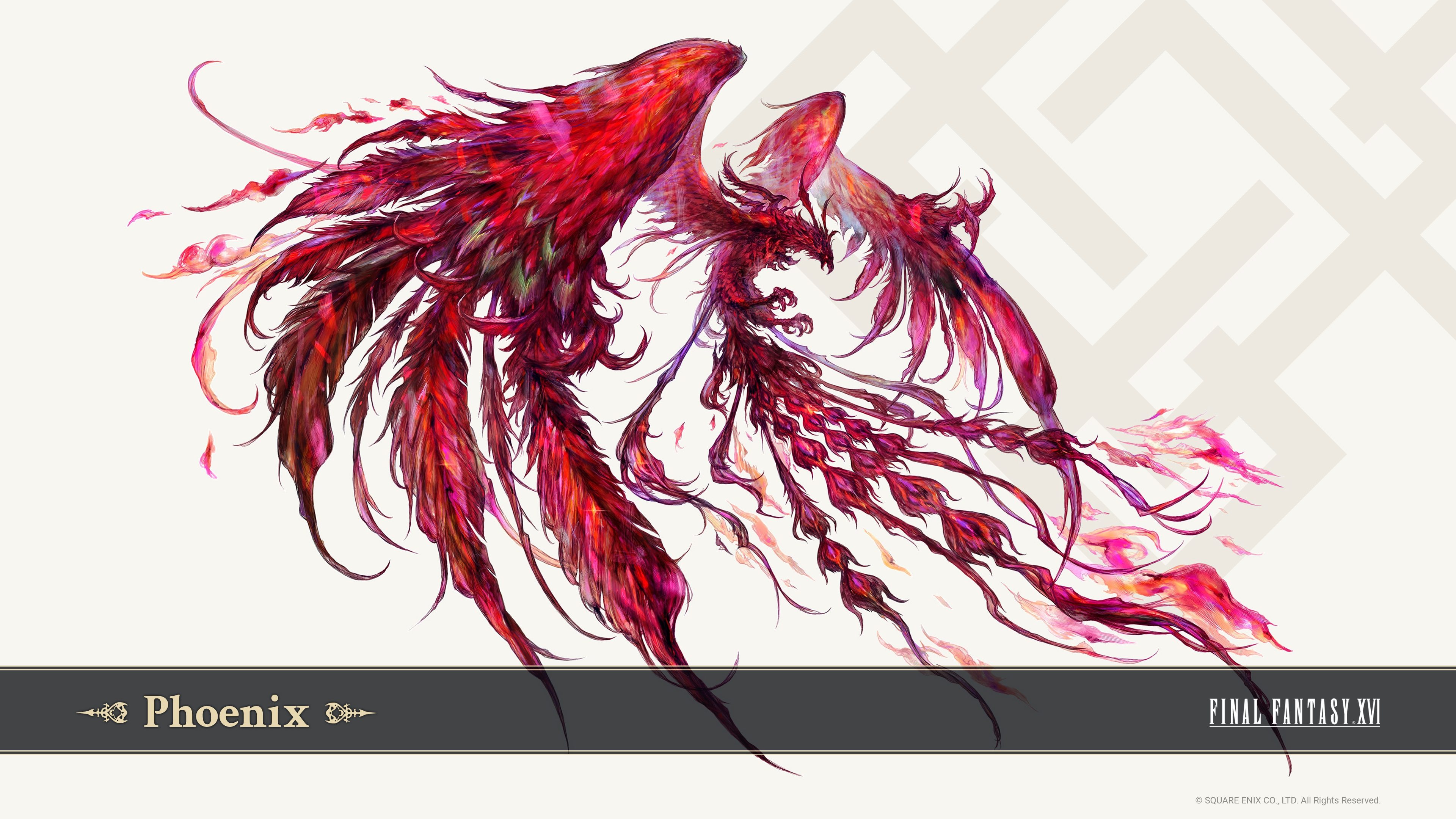 Final Fantasy XVI Phoenix Wallpaper