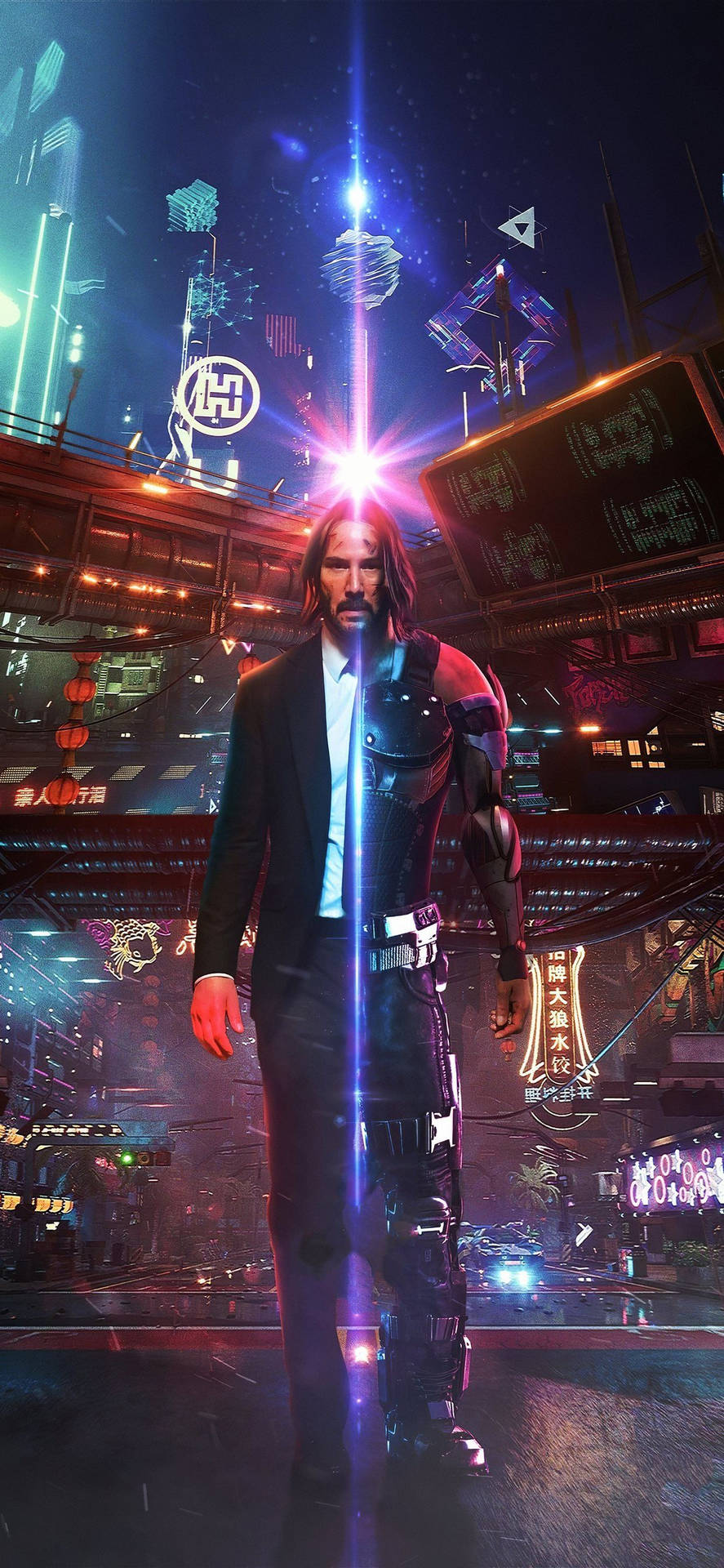 Cyberpunk 2077 iPhone Wallpaper