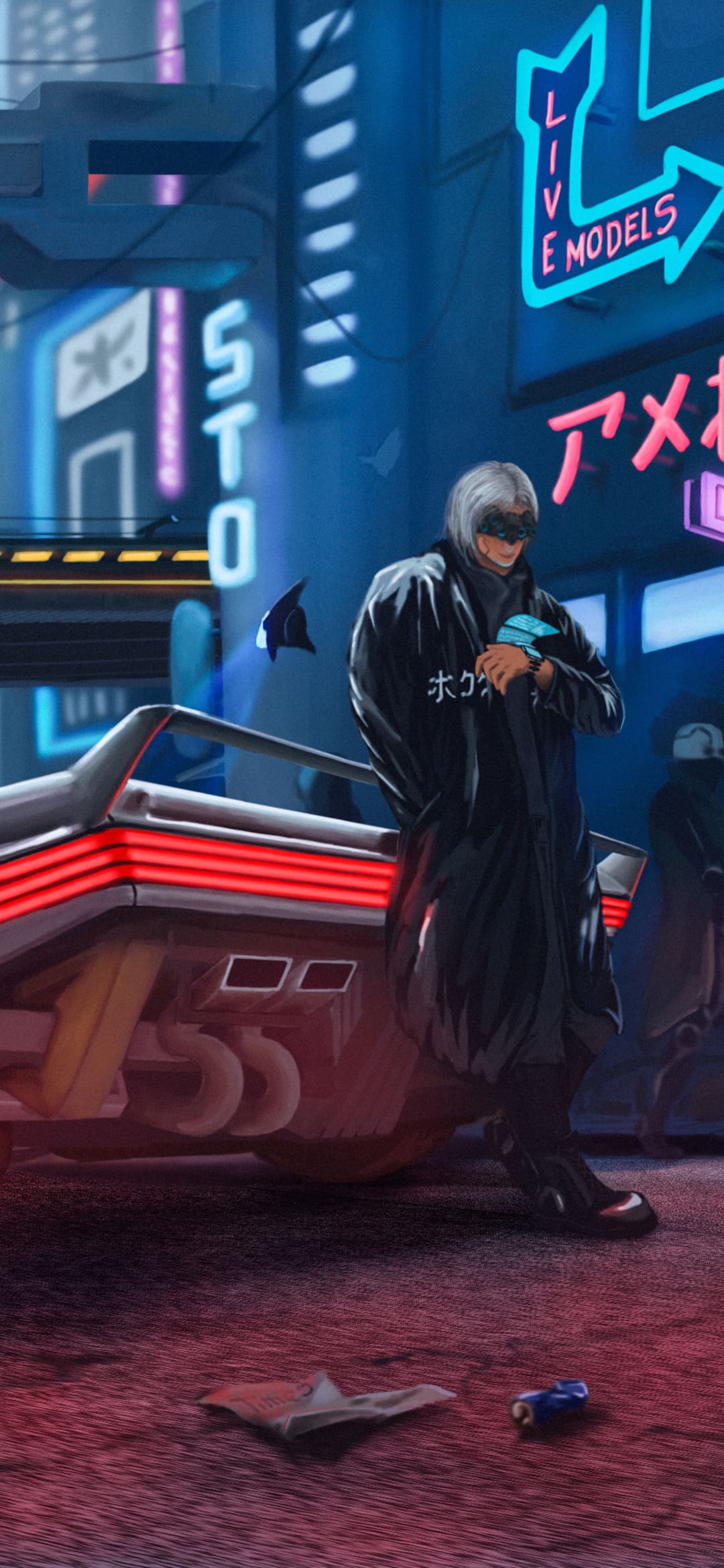 Best Cyberpunk iPhone Wallpaper