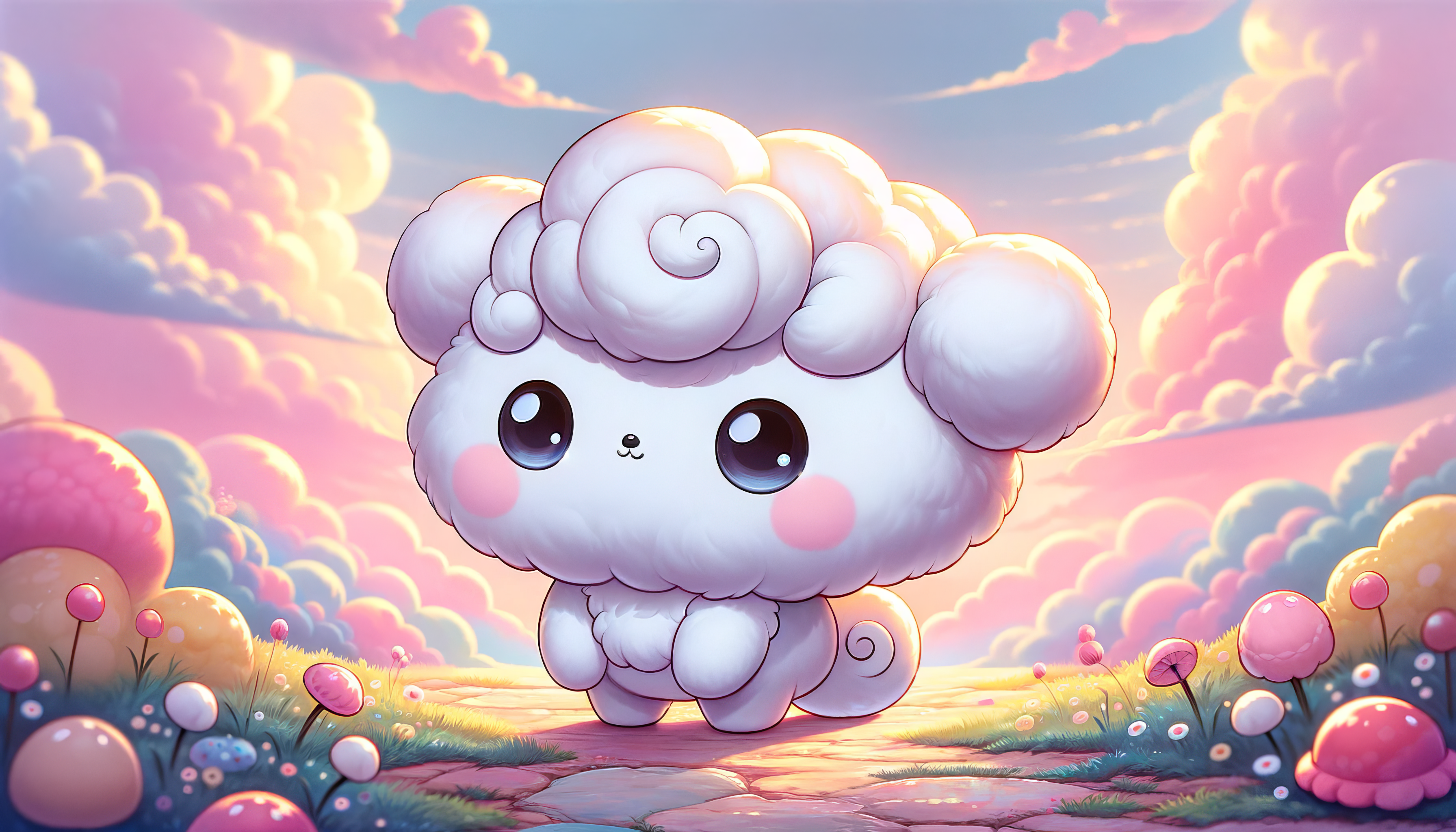 Cute Anime Cinnamoroll HD Desktop