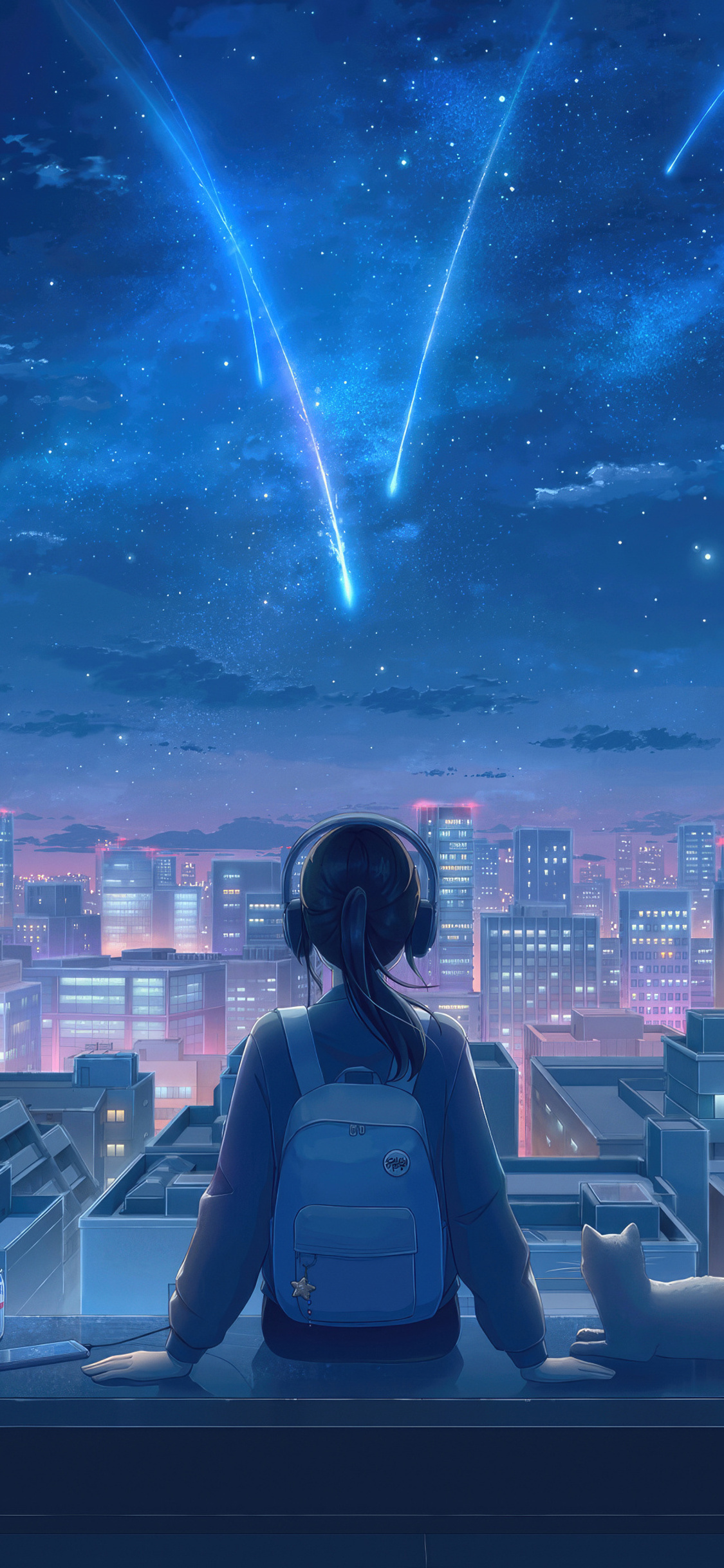 Stargazing Midnight Lofi Girl