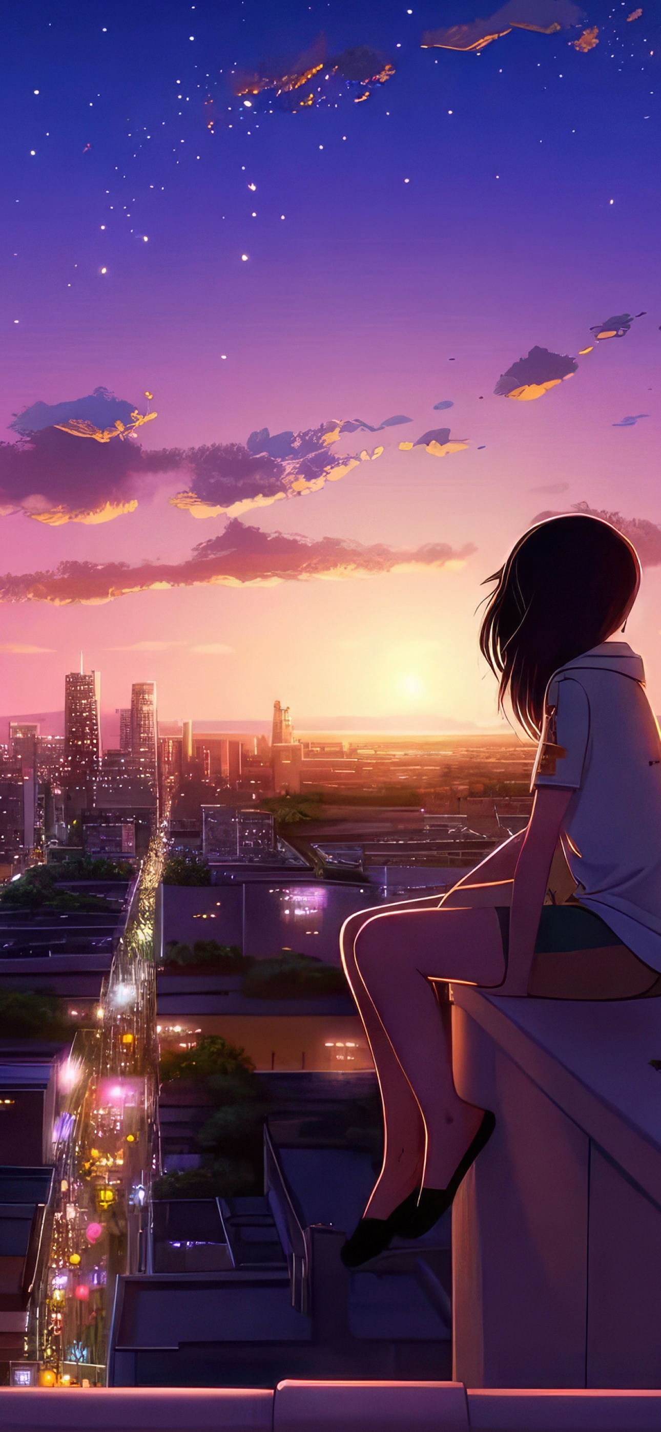 Lofi girl Wallpaper 4K, Dreams, Urban