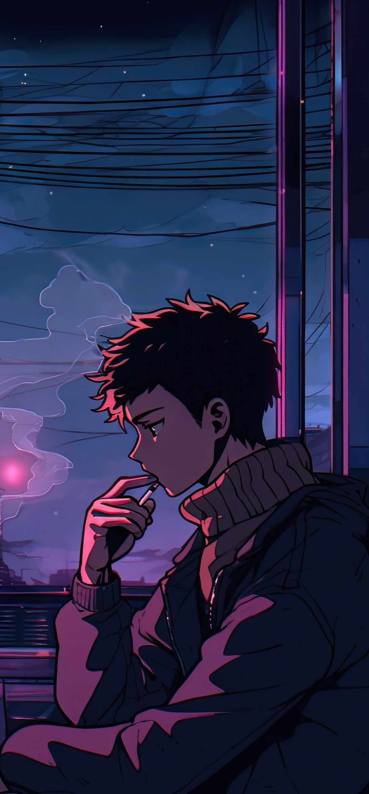 Lofi Boy In Deep Thoughts