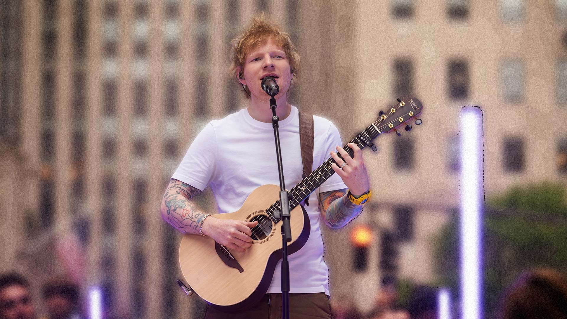 Ed Sheeran returns to India with his +