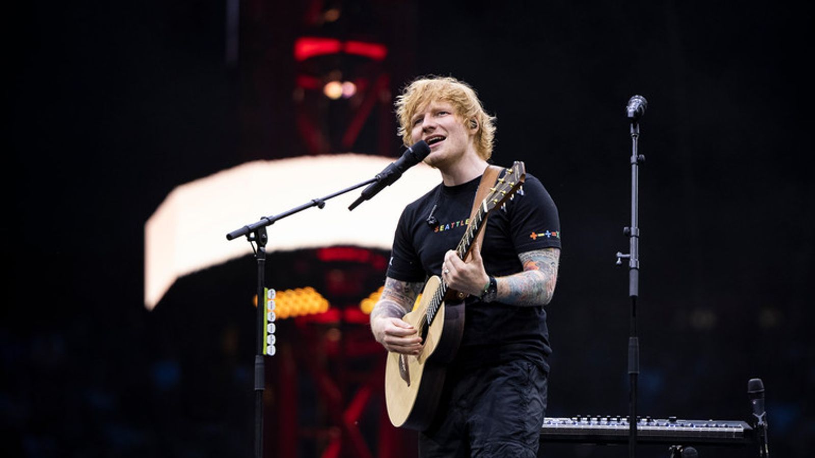 Photos: 'Perfect' night with Ed Sheeran