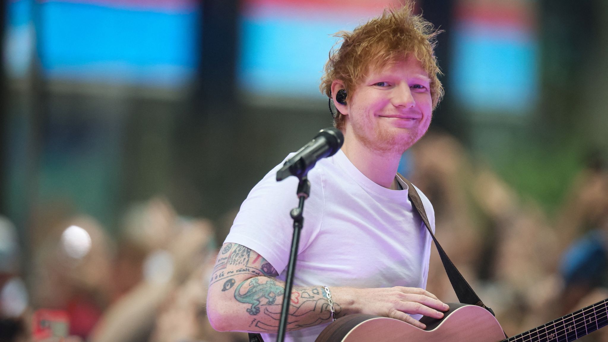 Ed Sheeran reveals he's been secretly