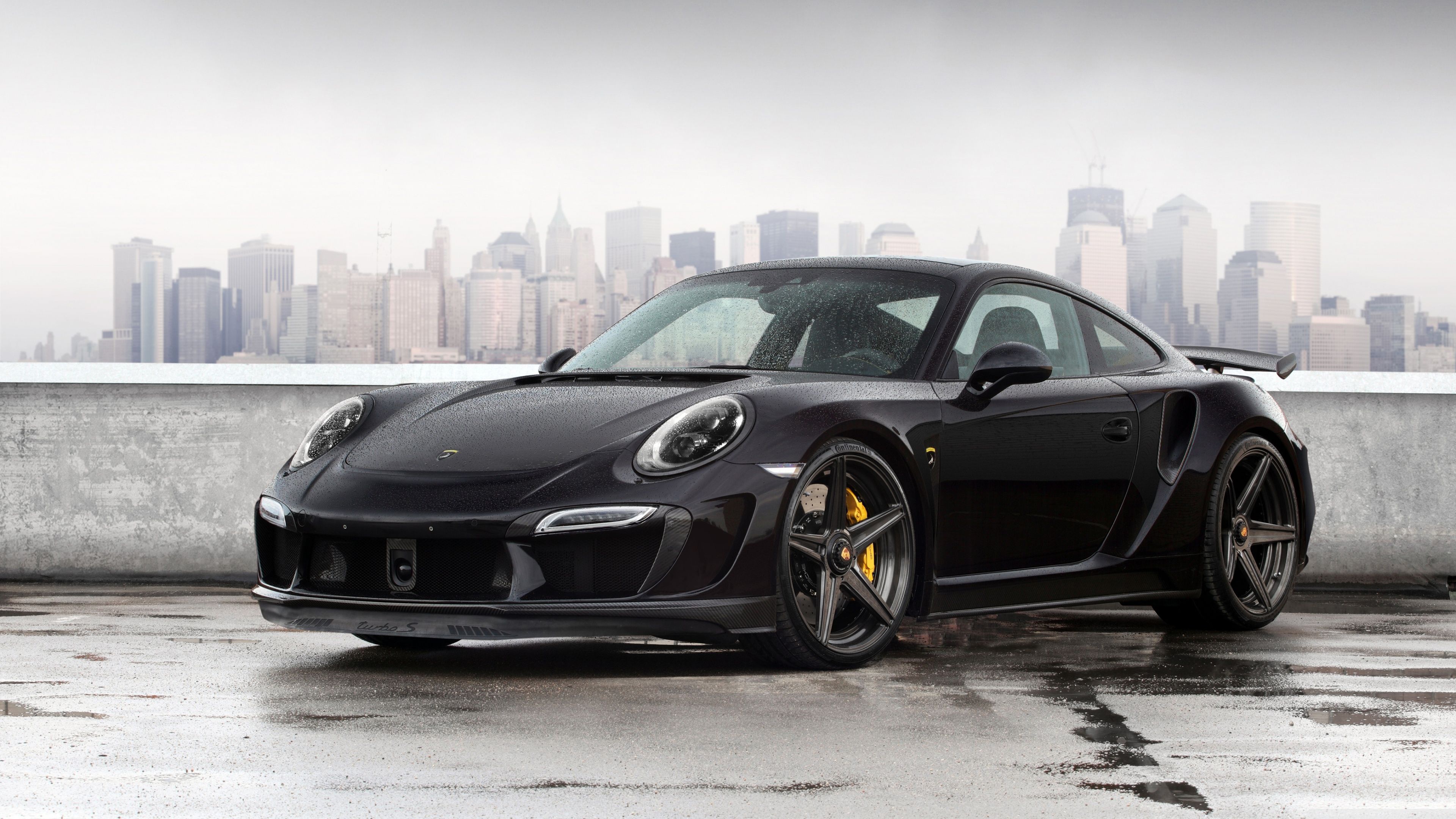 Download Black Car Car Porsche Porsche