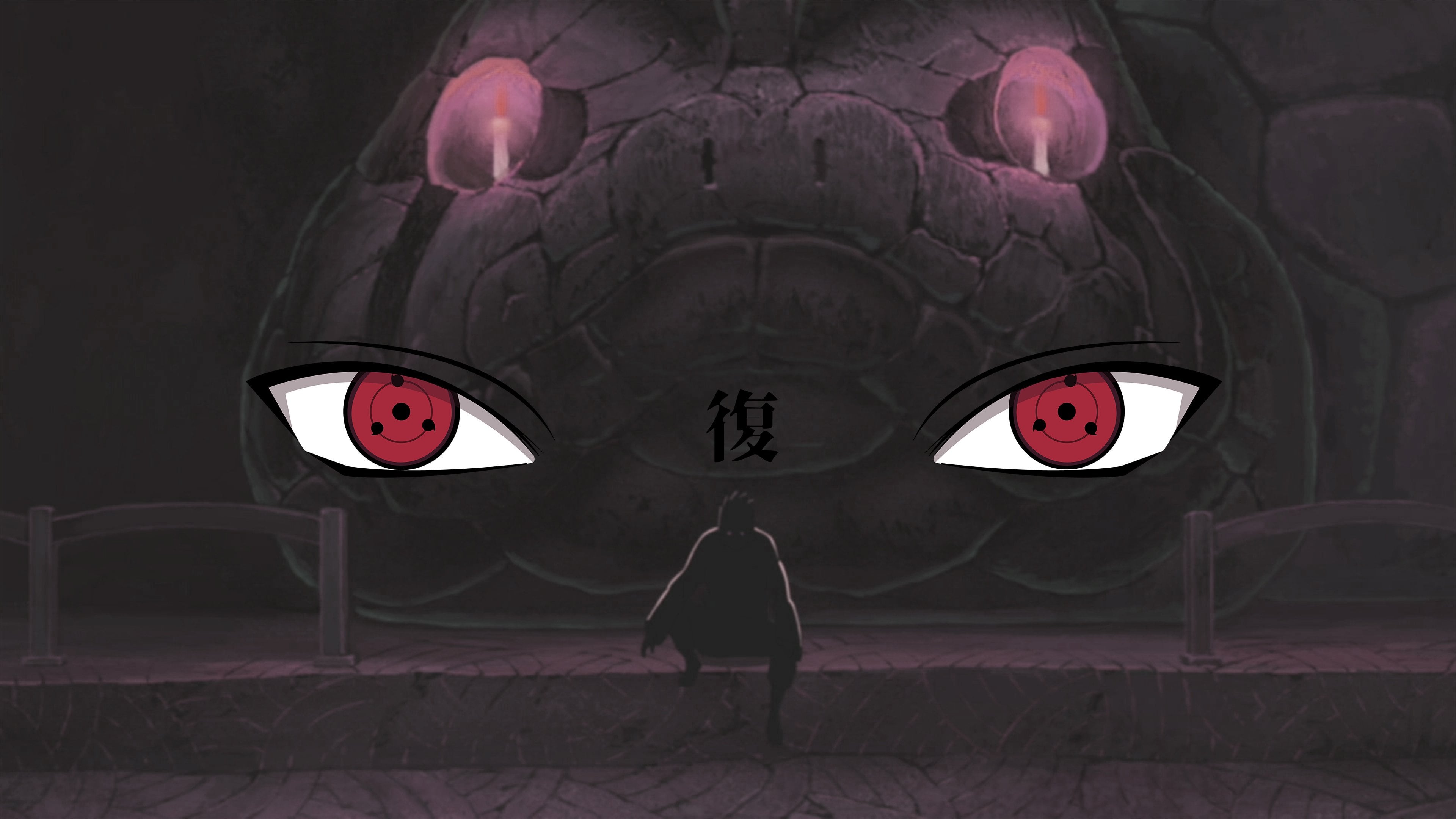 Since you guys liked the pain wallpaper I made some Sasuke 4k Wallpaper!