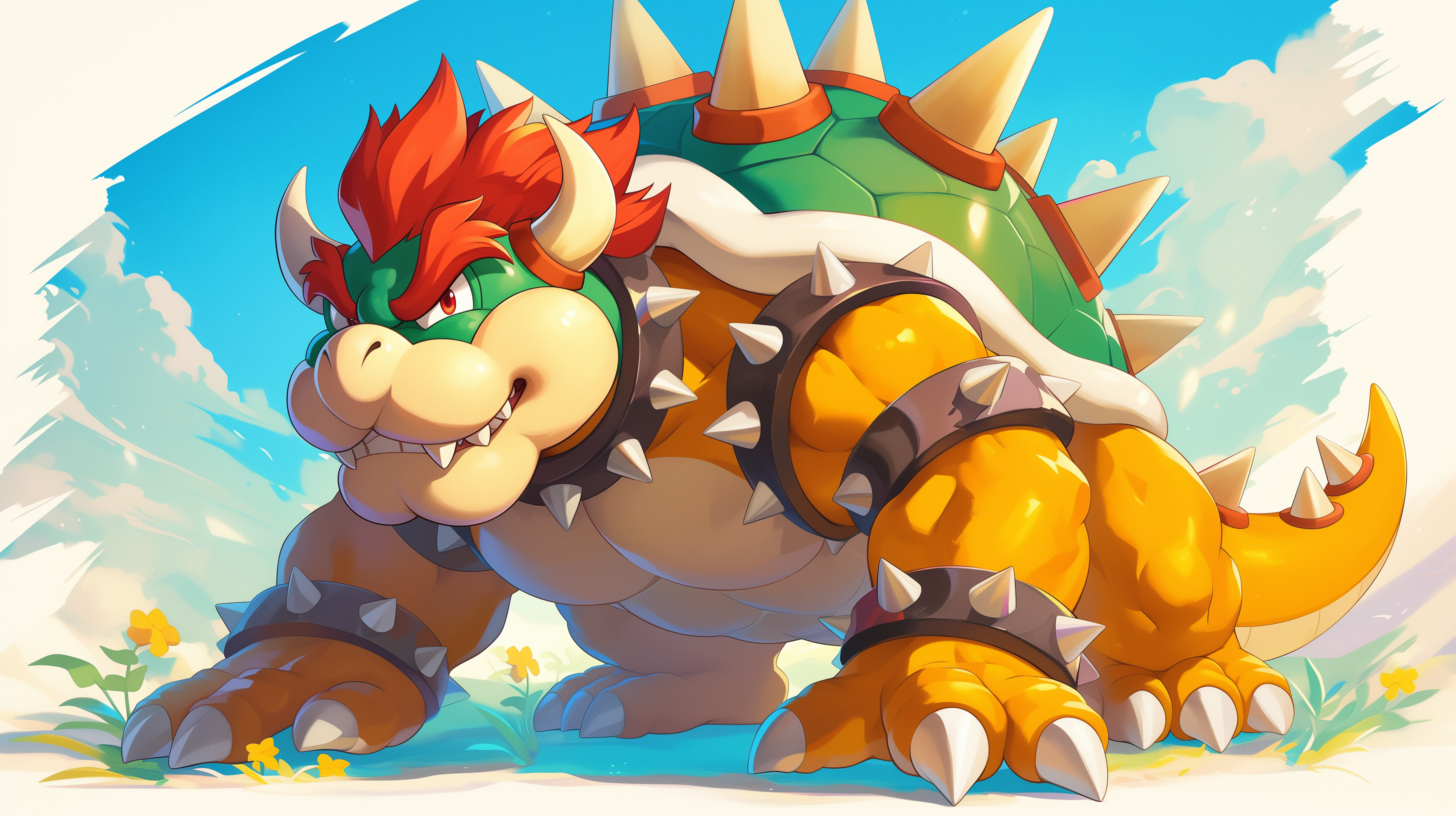 Bowser HD Wallpaper Gaming Background