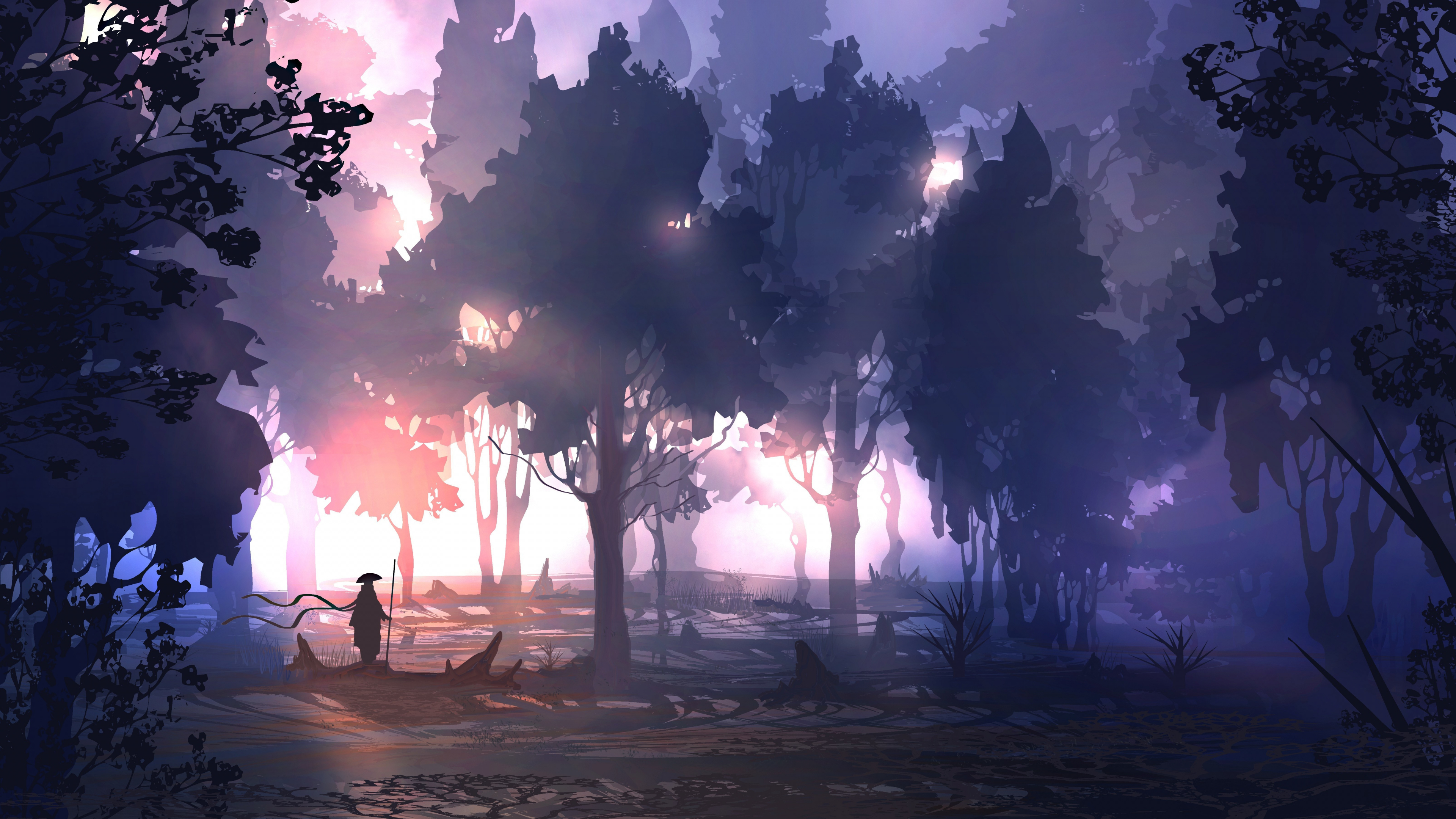 wallpaper 3840x2160 fantasy, dark