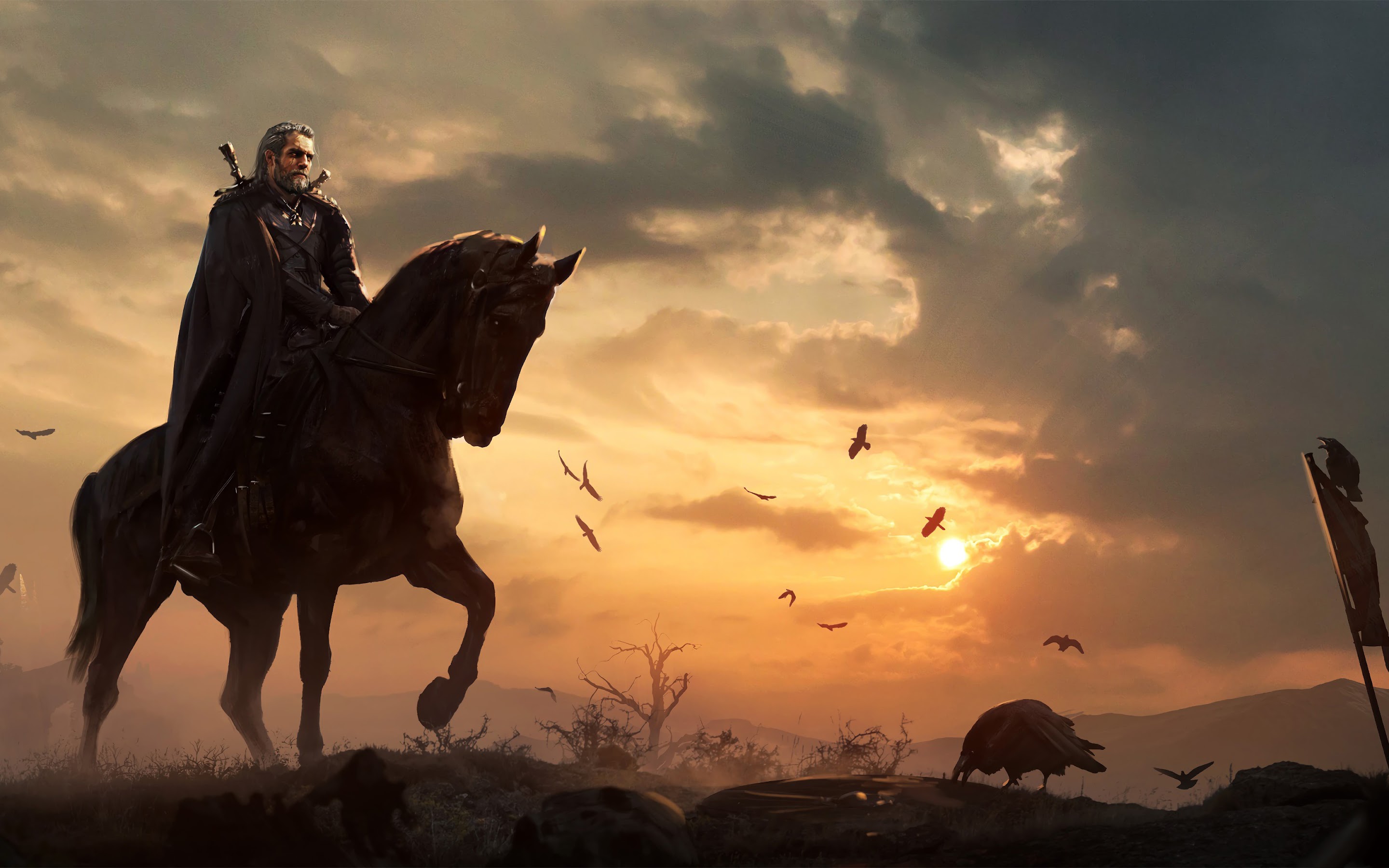 Rivia The Witcher 4K Wallpaper
