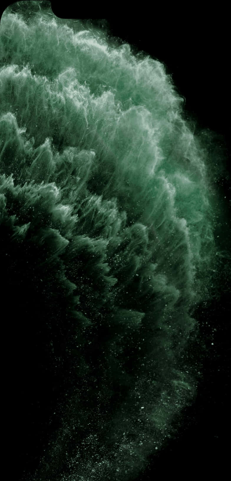 an Olive Green iPhone. Wallpaper