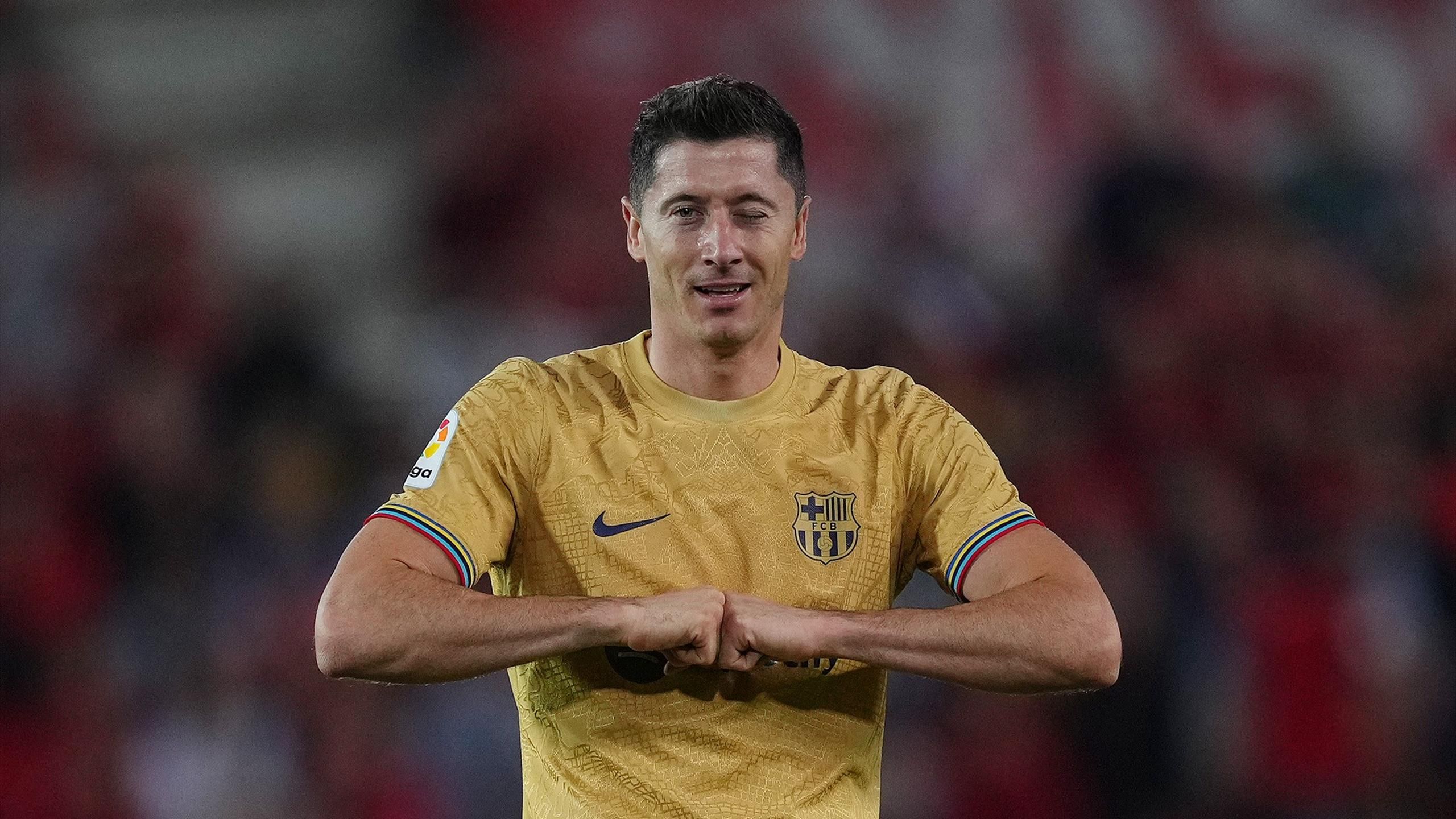 Robert Lewandowski scores only goal as