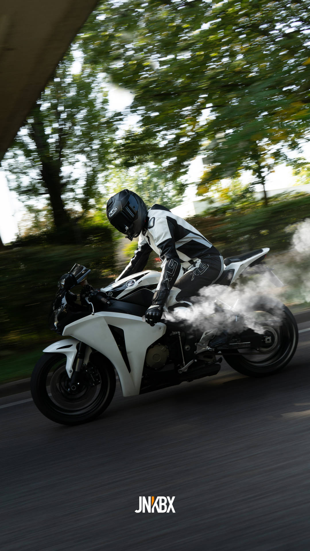 Download White Honda Cruiser Motorcycle