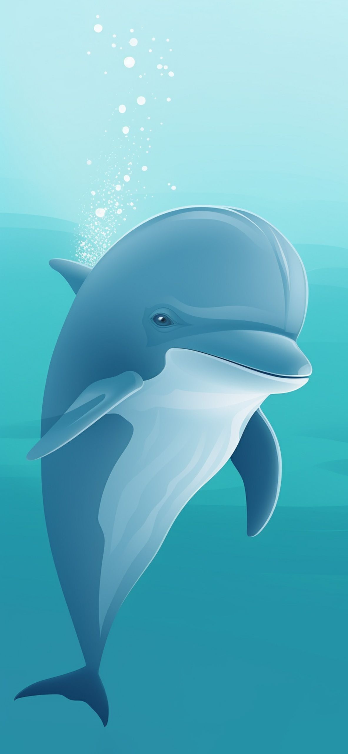 Cool Dolphin Wallpaper for iPhone 4k