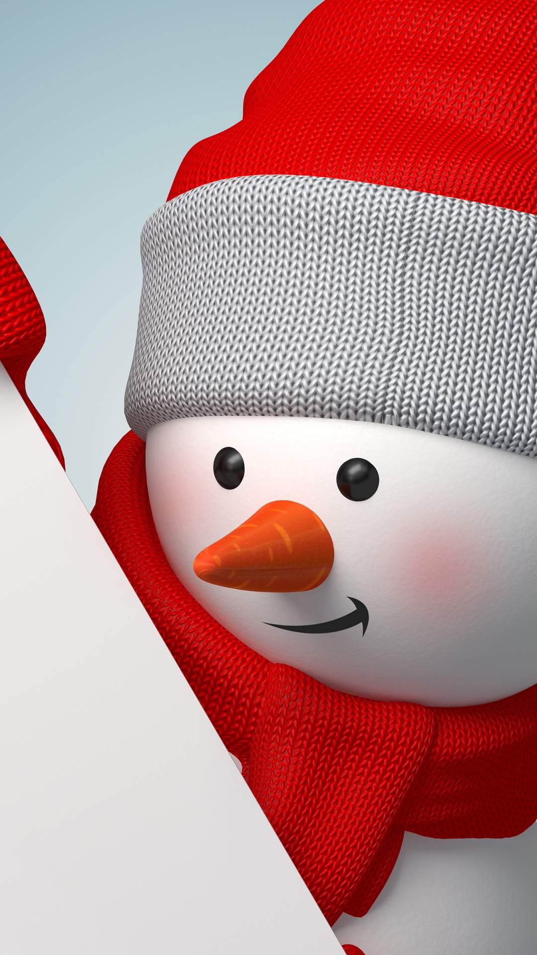 Snowman iPhone Wallpaper