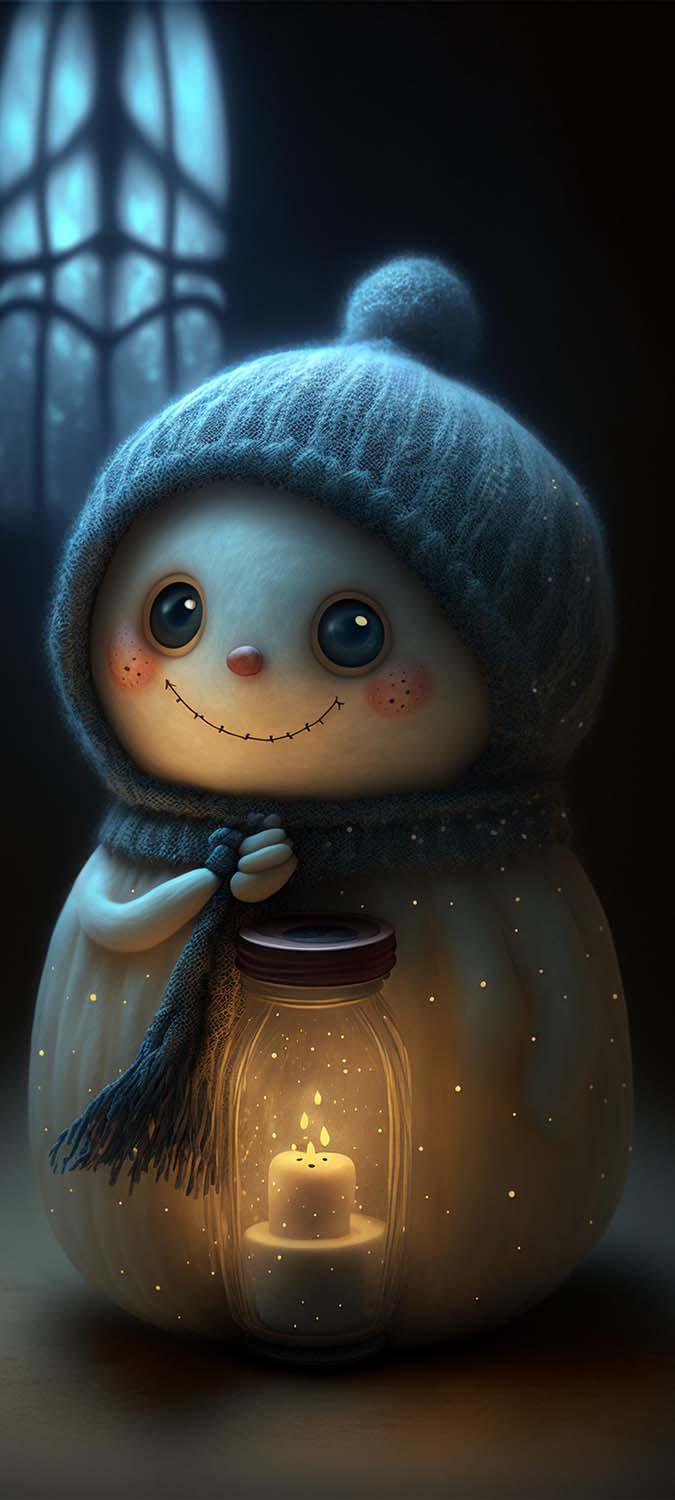 Cute Happy SnowMan