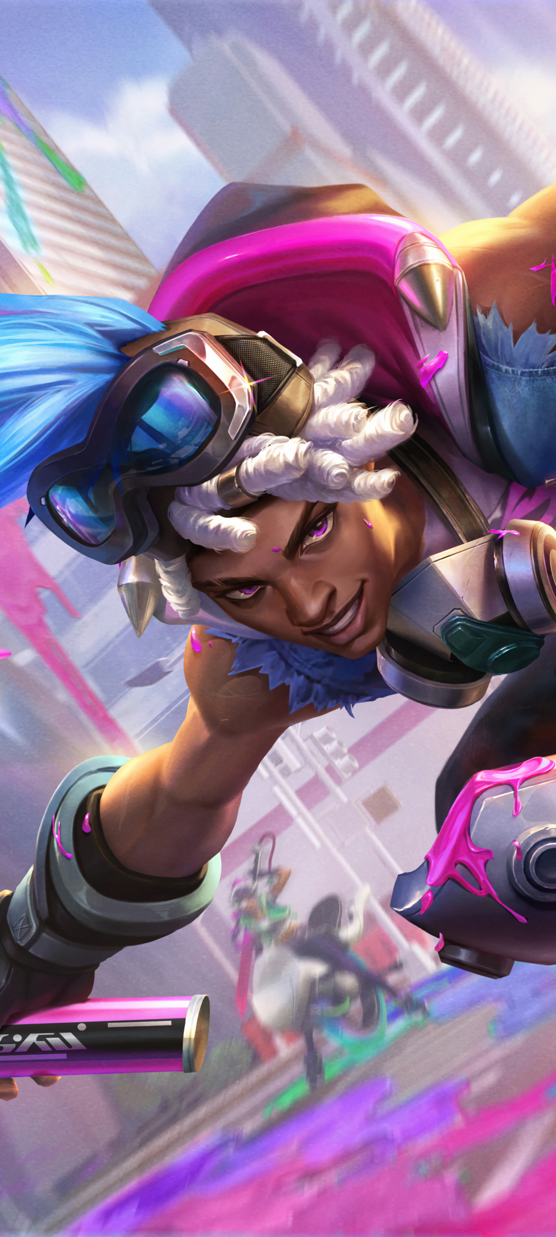 Ekko (League Of Legends) Phone Wallpaper