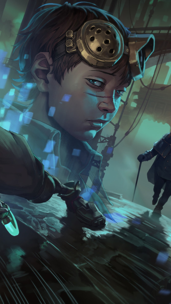 Ekko (League Of Legends) Phone Wallpaper