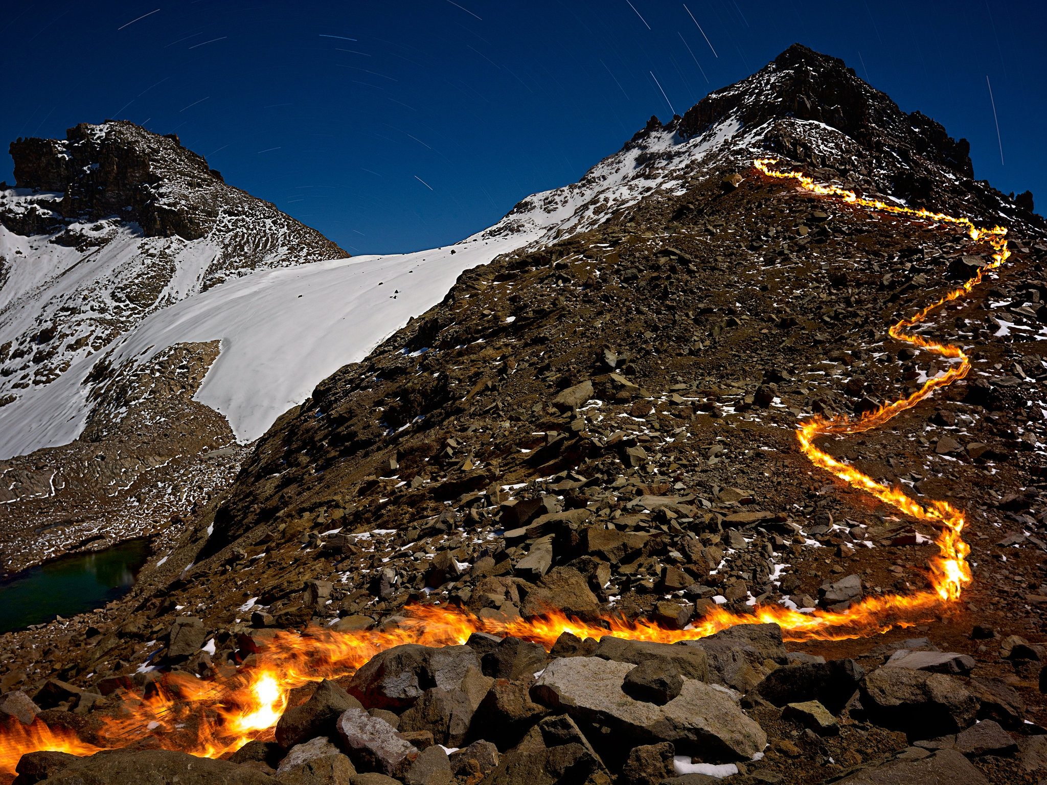 Mount Kenya's Vanishing Glaciers