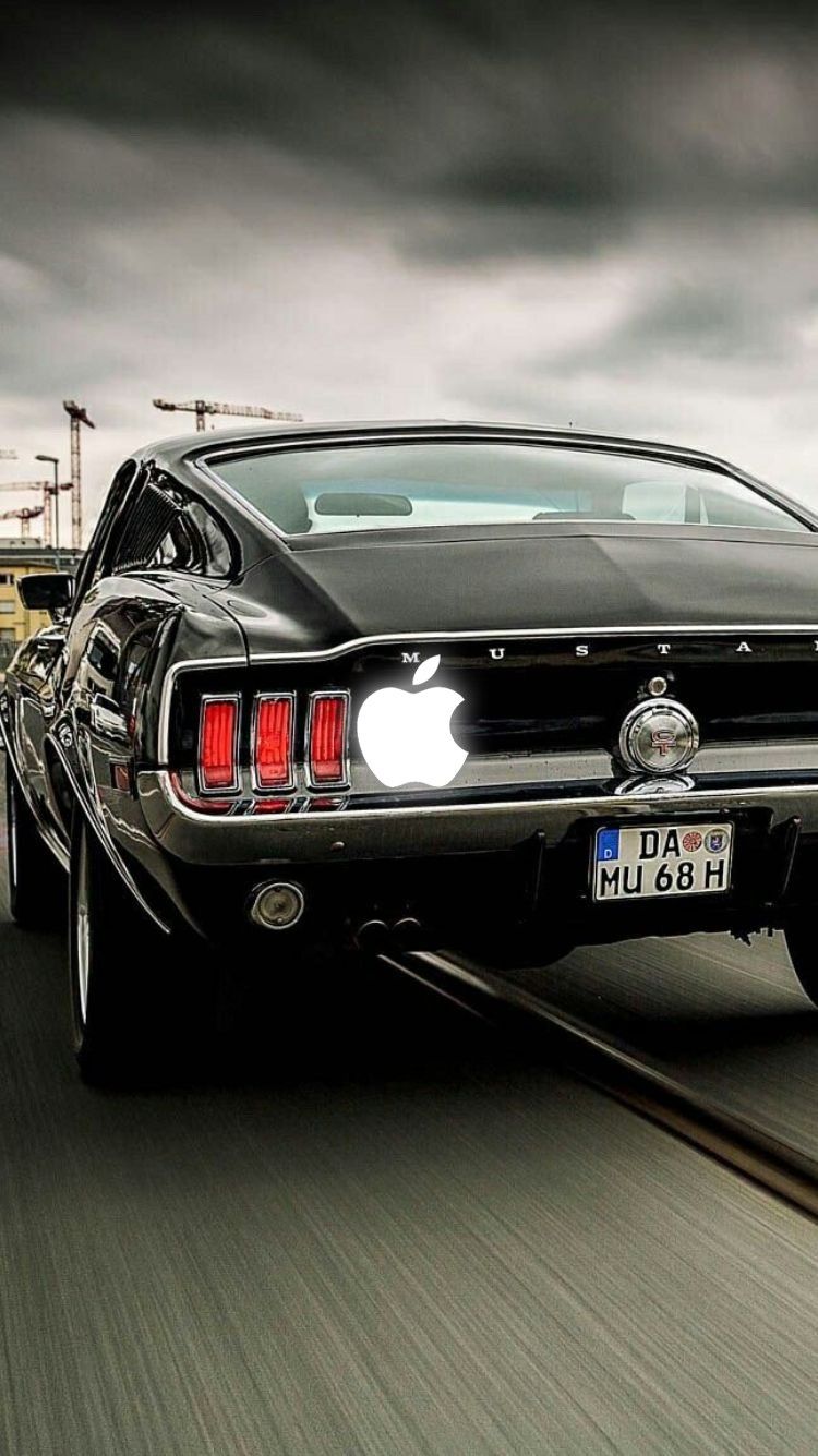 Mustang Car iPhone Wallpaper. Ford