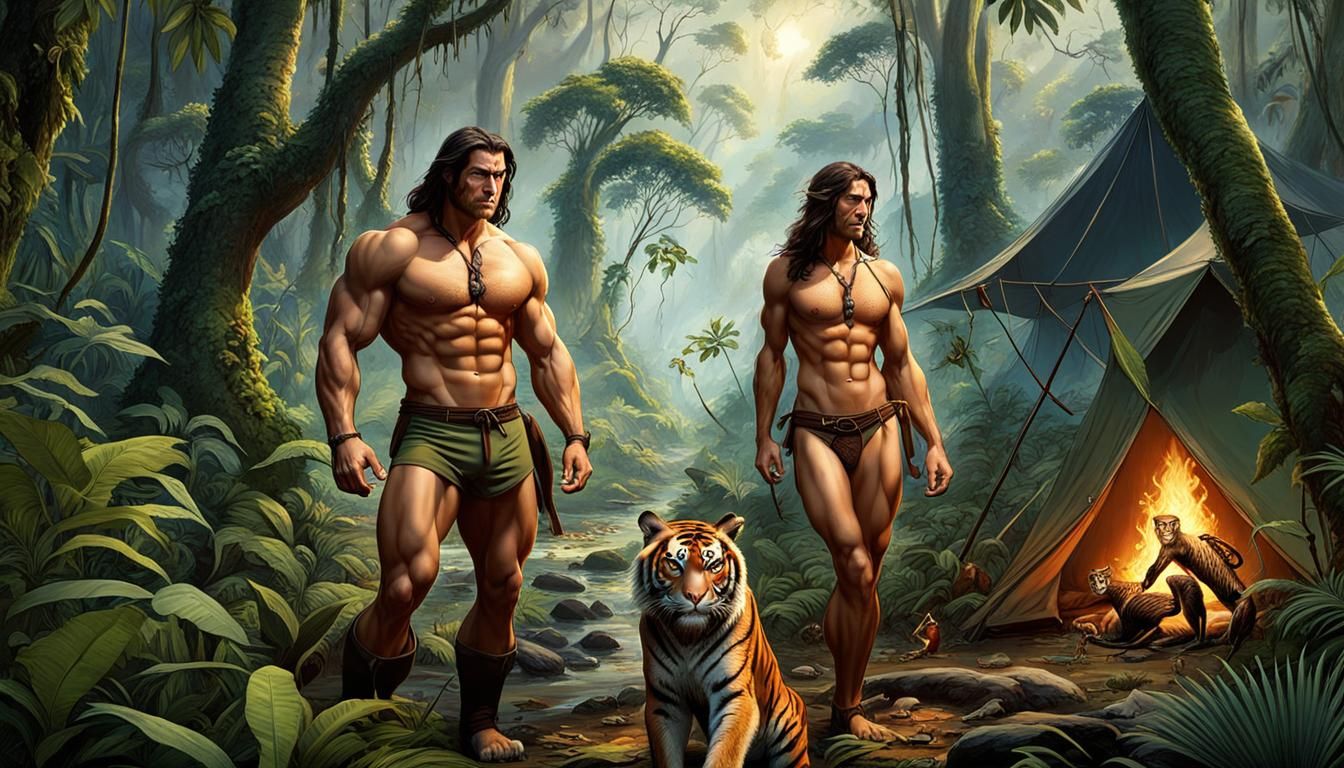 Tarzan & Jane en Amazonas? jajaja qué