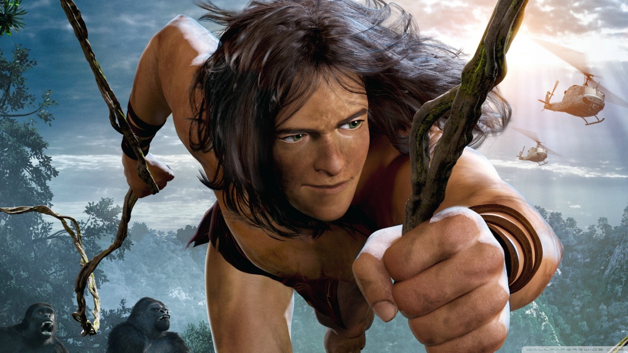Tarzan oN 3D Ultra HD Desktop