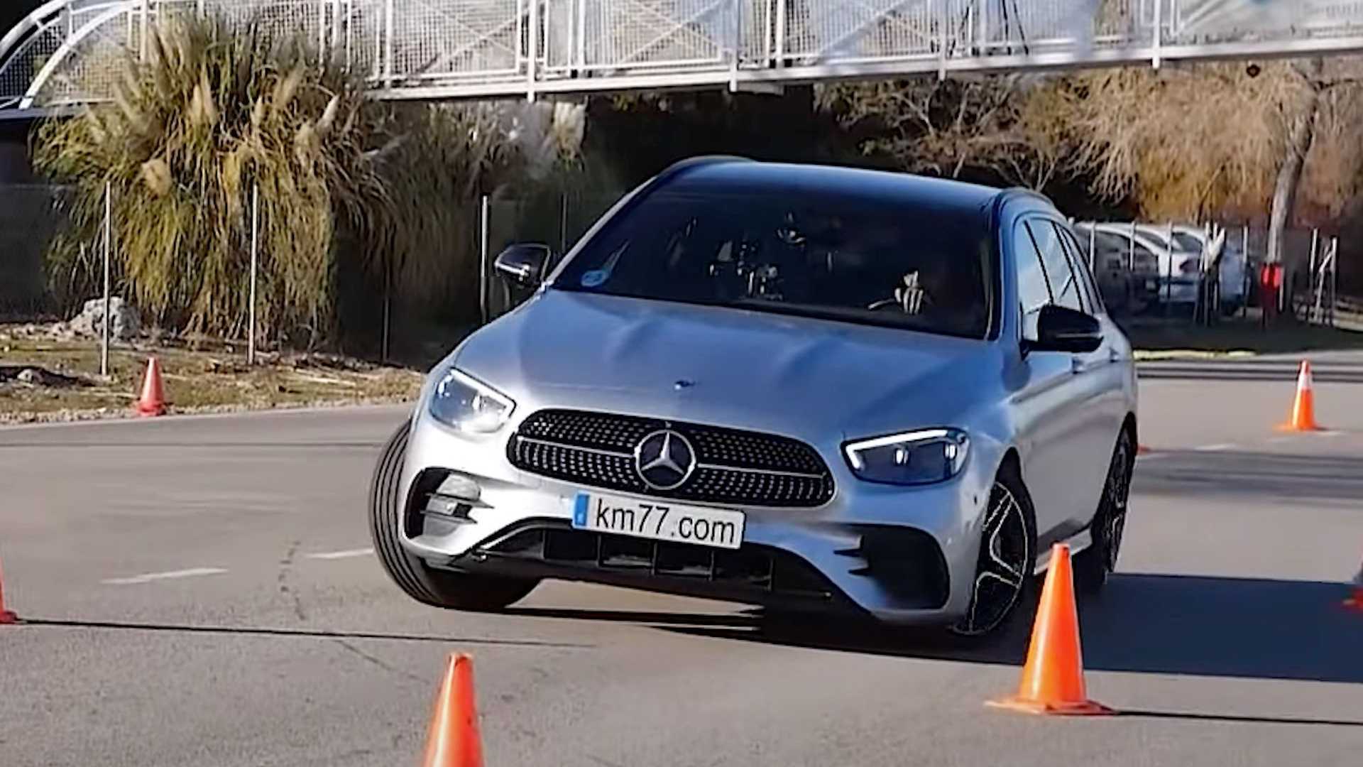 Mercedes Benz E Class Estate Tackles