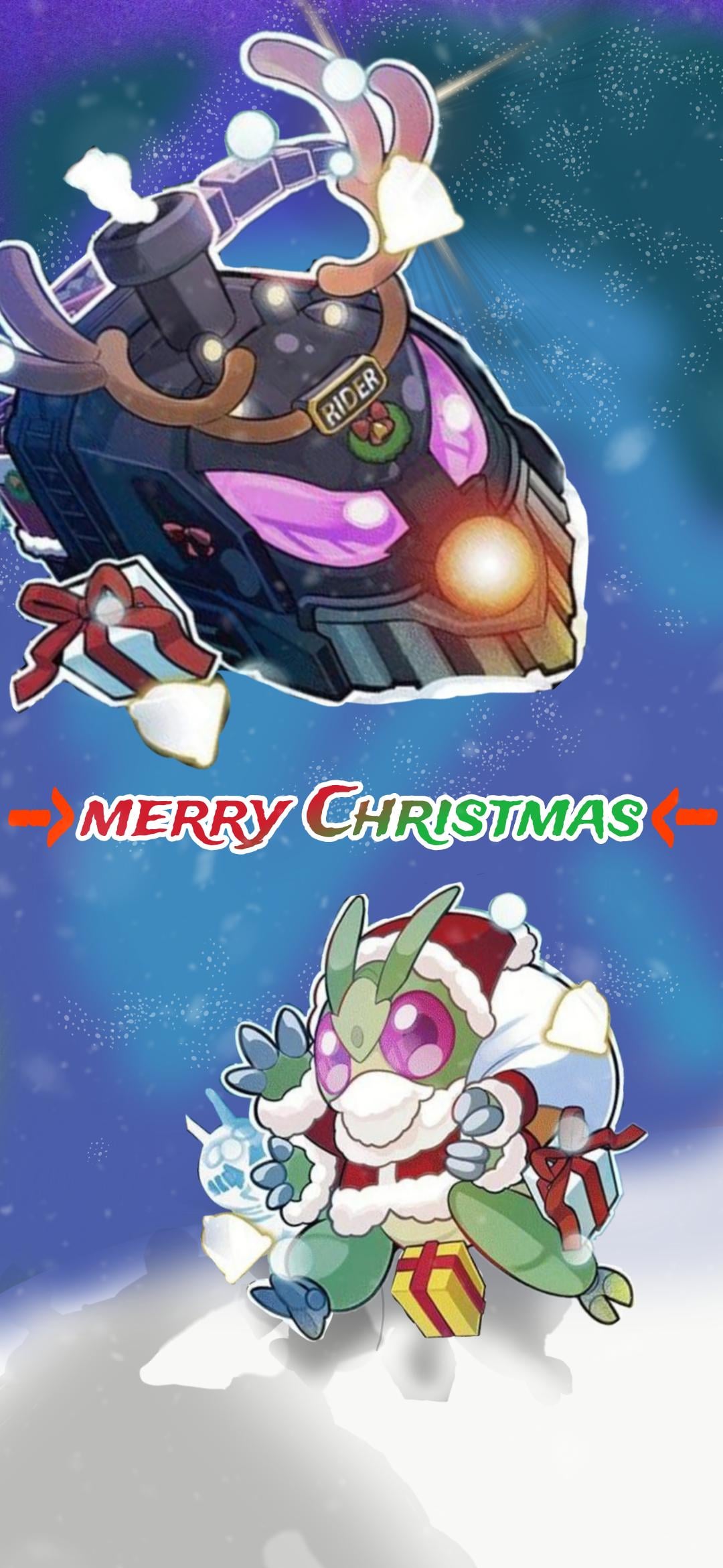 Made a Gotchard Christmas wallpaper