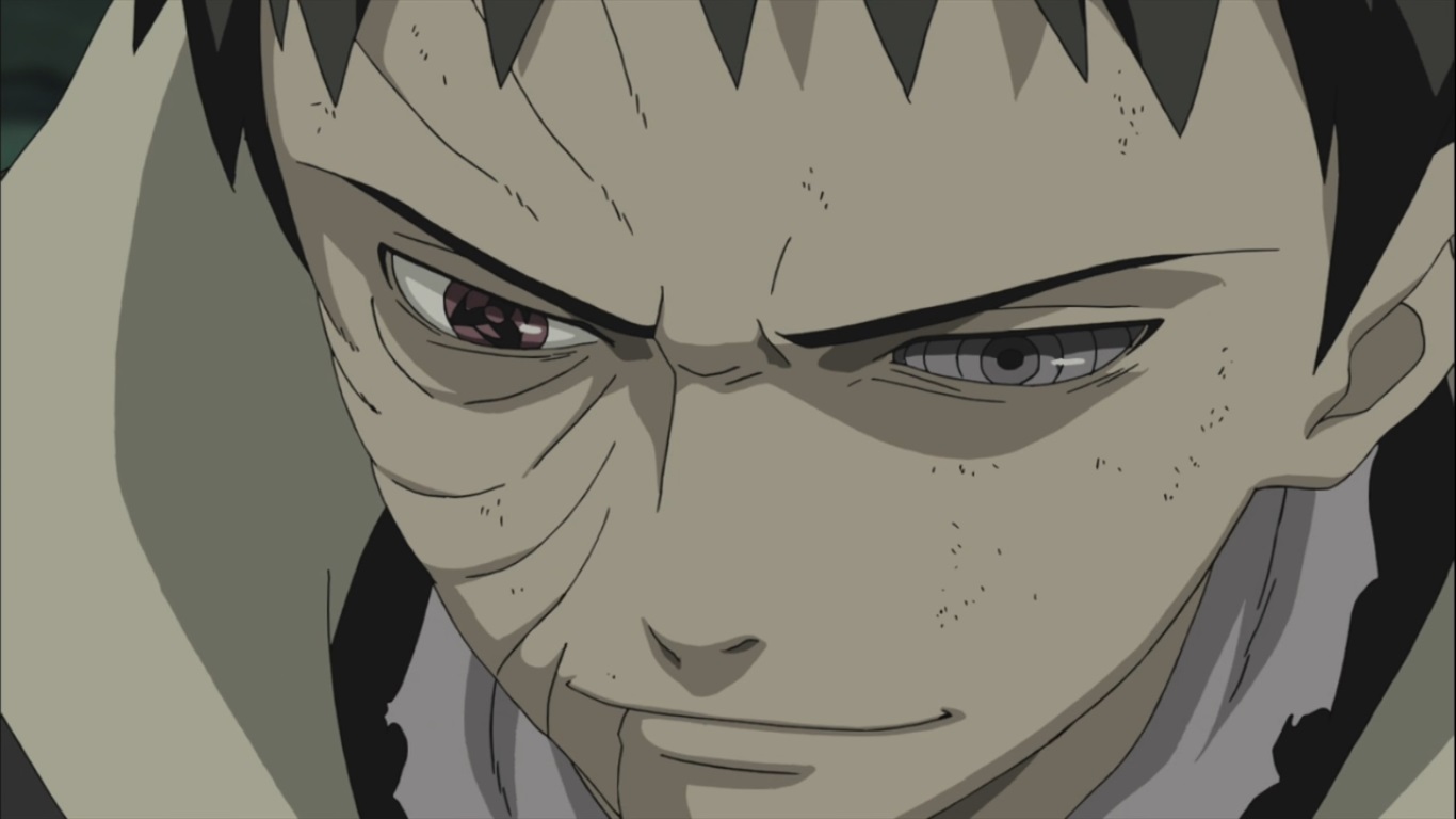 Obito's face. Daily Anime Art
